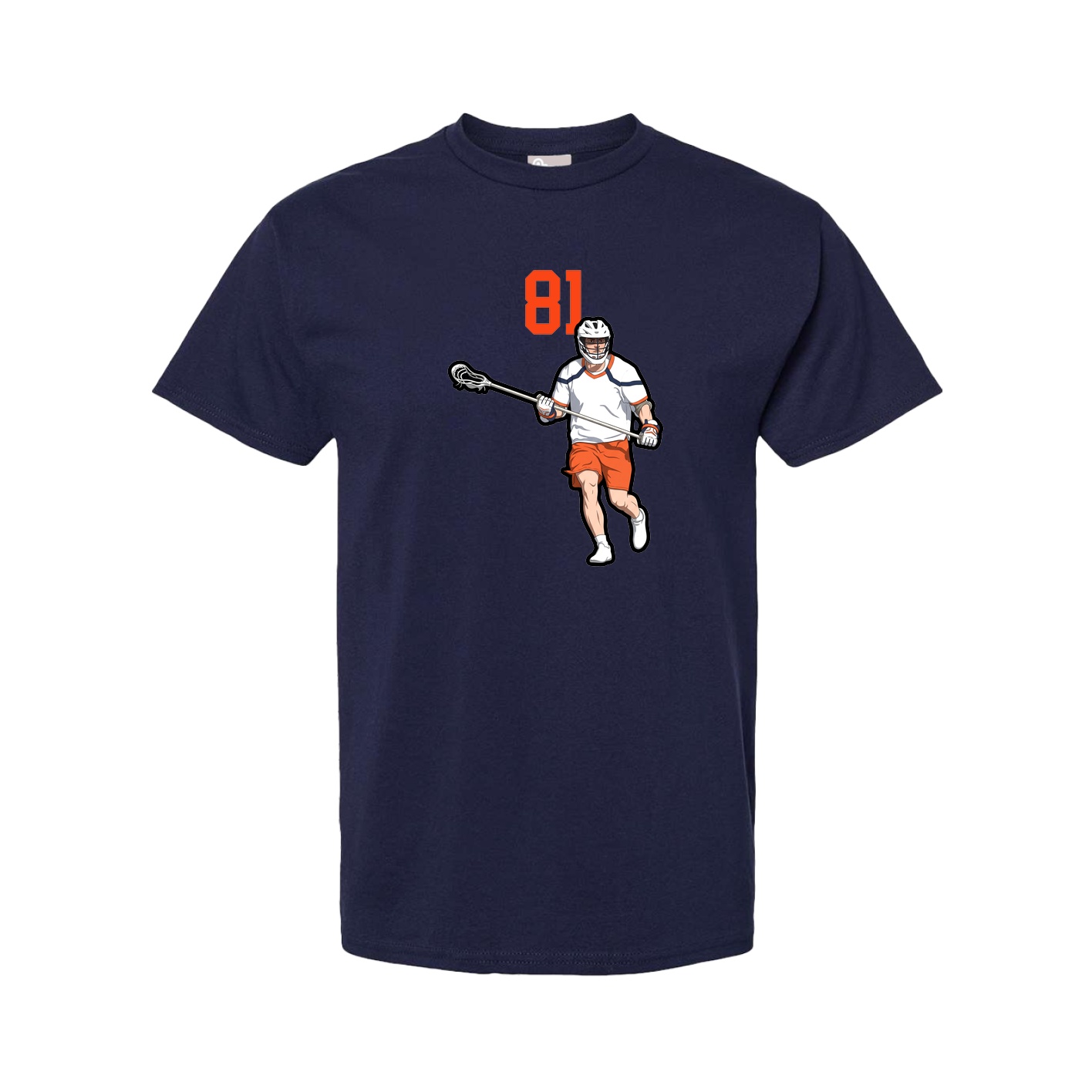 Tee — Number Top in Navy