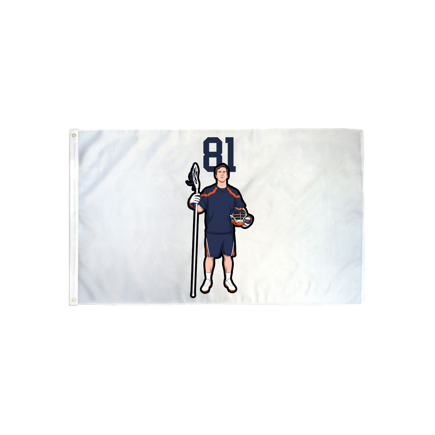 3x5 Flag — Number Top in Classic