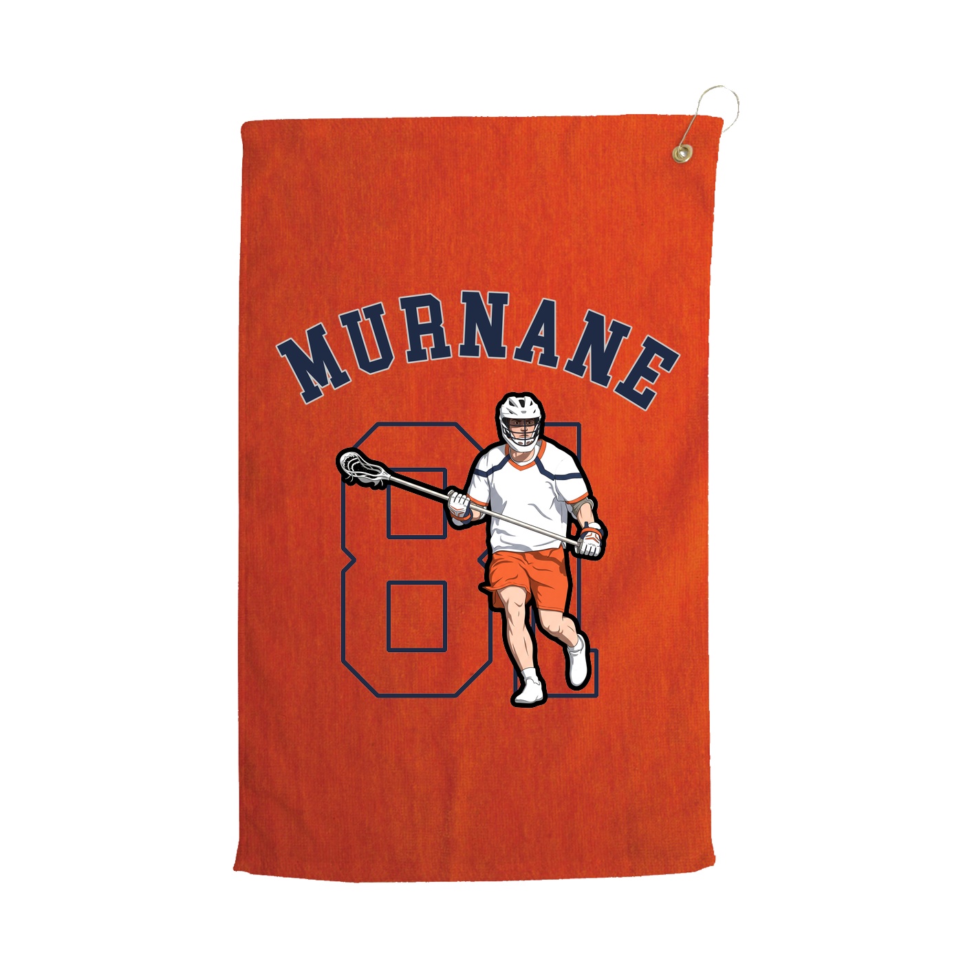 Golf Towel — Shirsey Arch in Orange