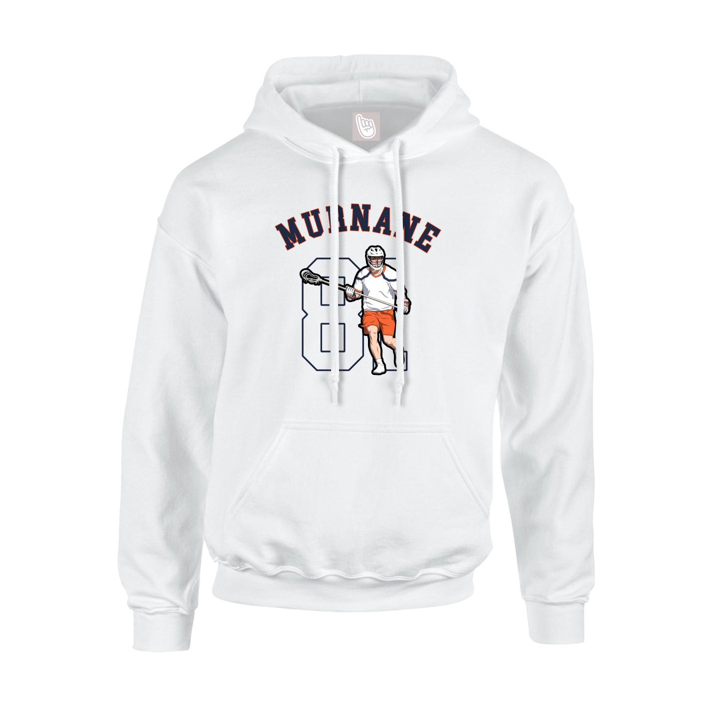 Youth Hoodie — Shirsey Arch in White