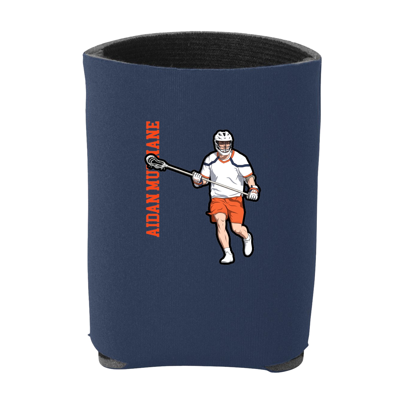 Can Holder — Name Vertical in Navy