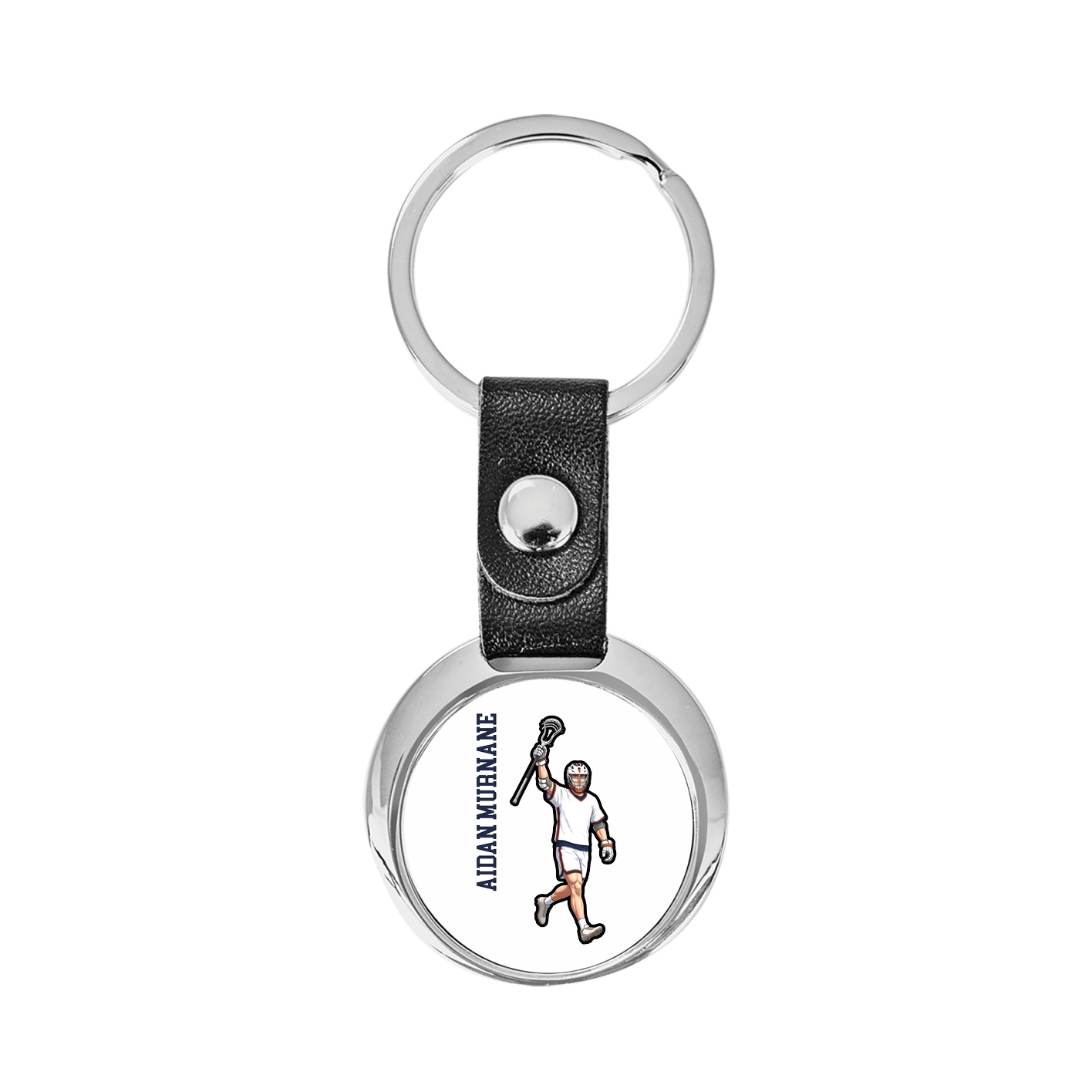 Key Chain — Name Vertical in Classic