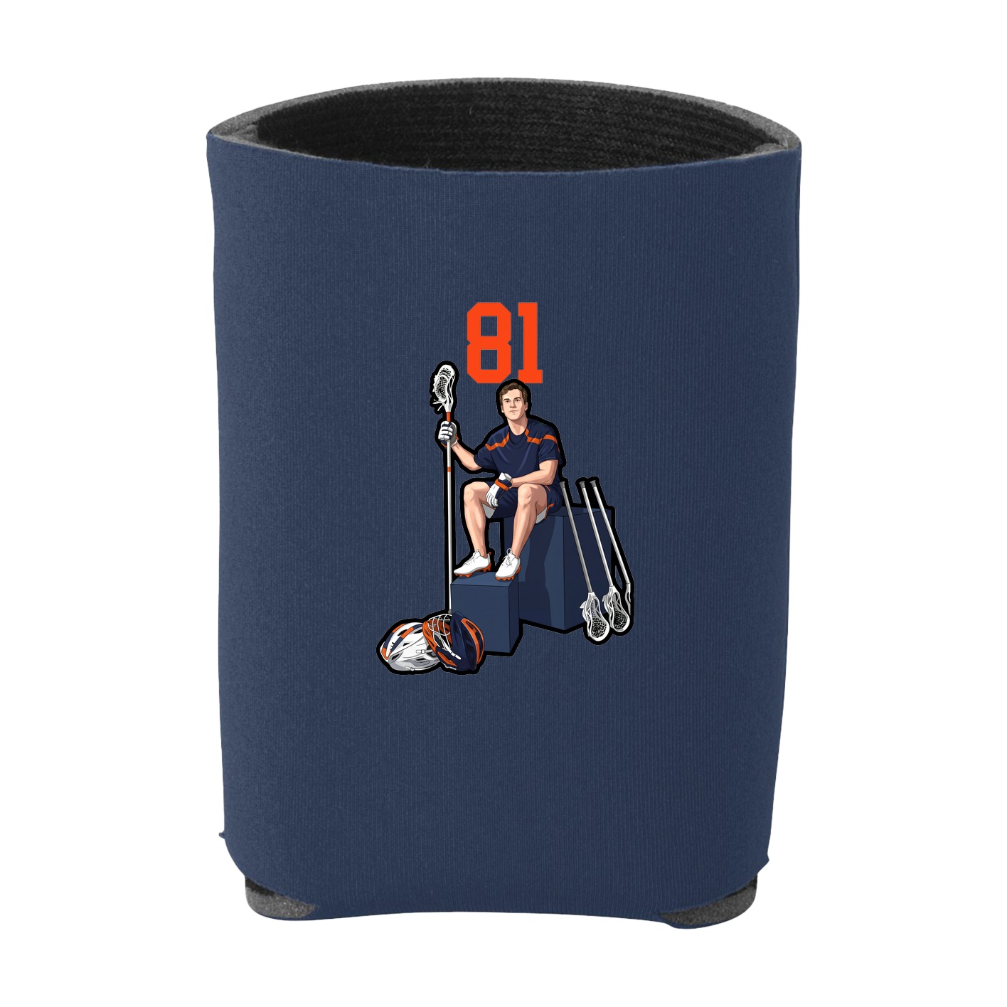 Can Holder — Number Top in Navy