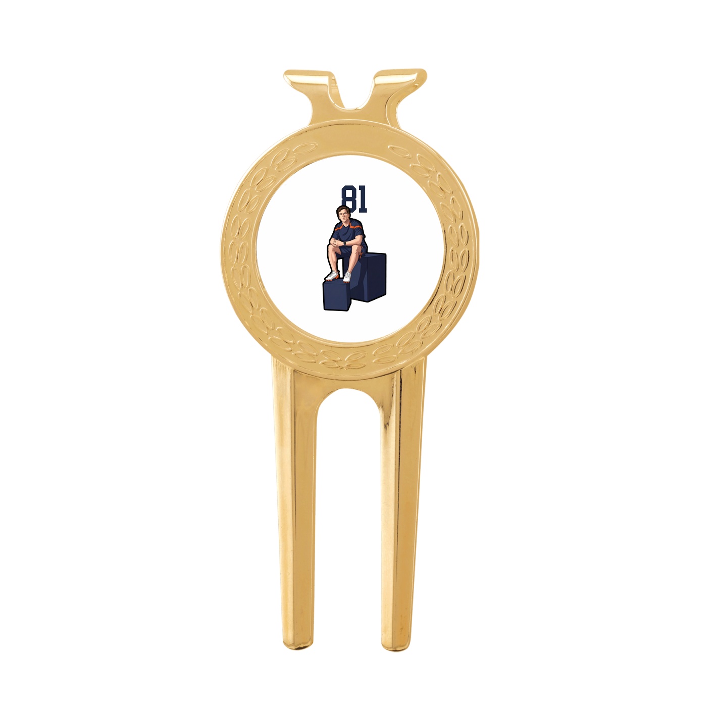 Divot Tool with Ball Marker — Number Top in Classic