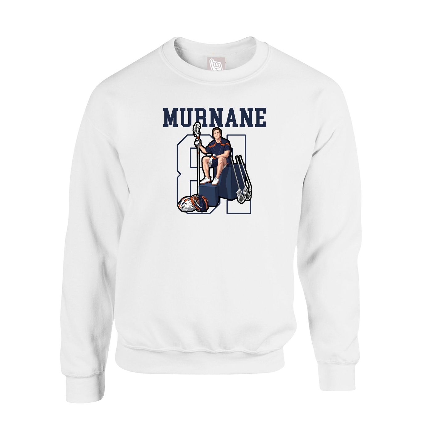 Fleece Crew — Shirsey in White