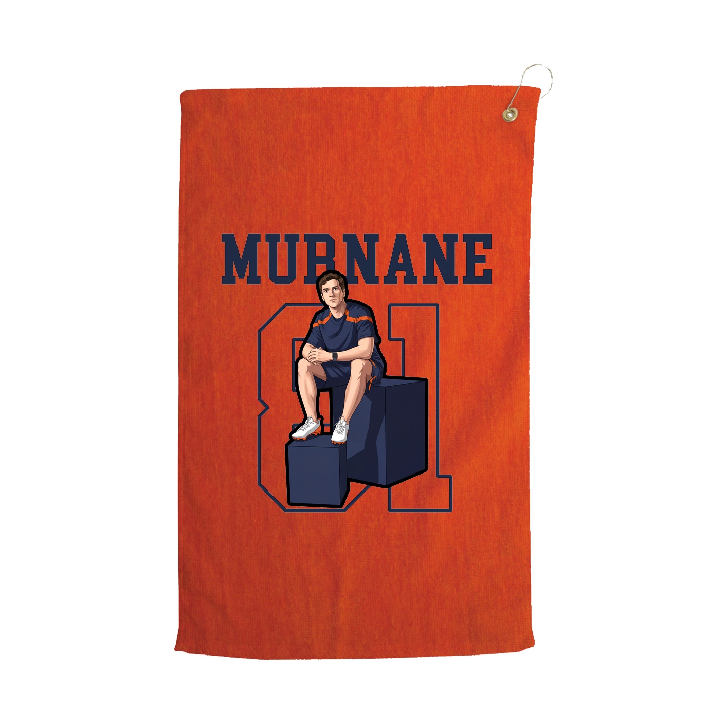 Golf Towel — Shirsey in Orange