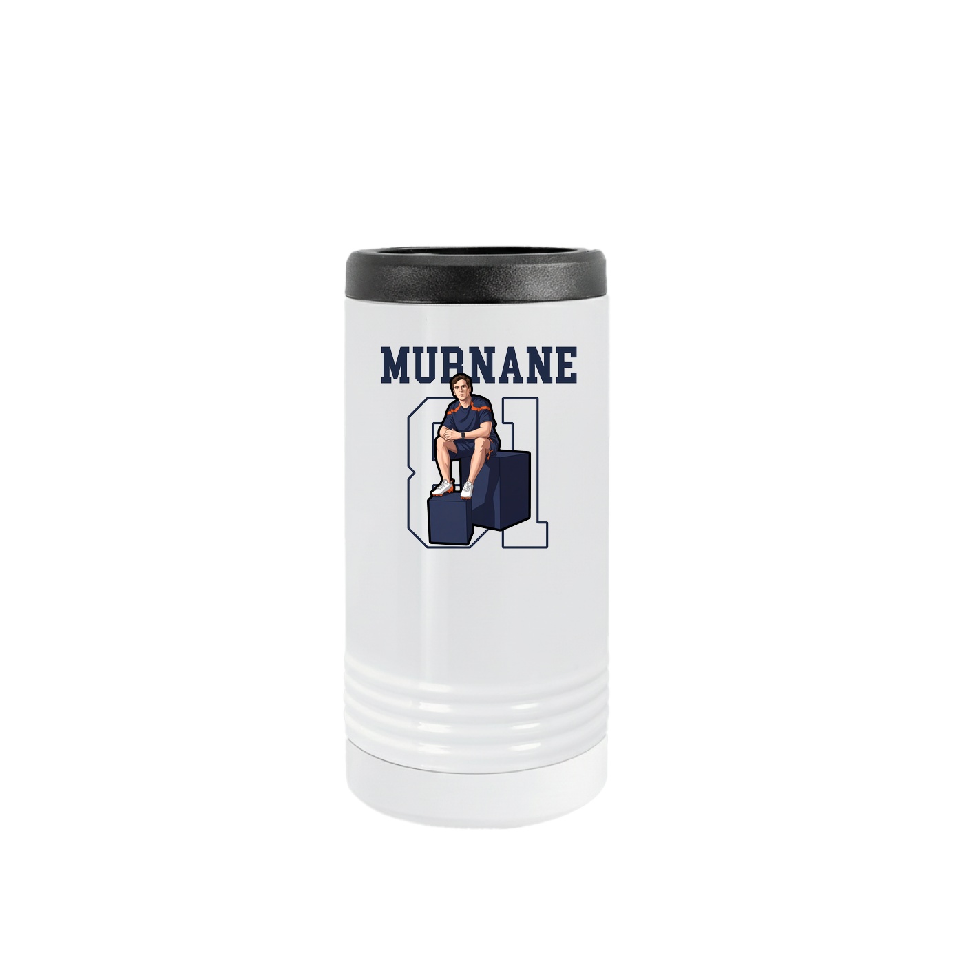 Slim Beverage Holder — Shirsey in White
