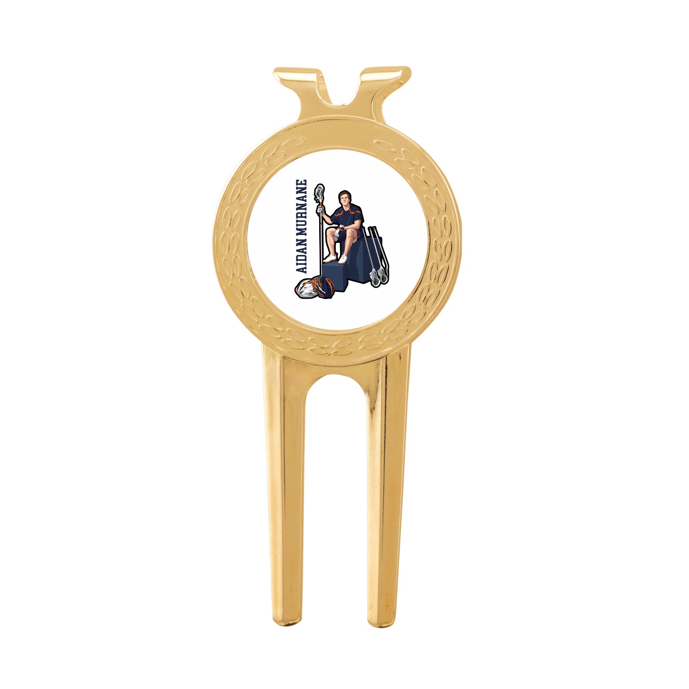 Divot Tool with Ball Marker — Name Vertical in Classic
