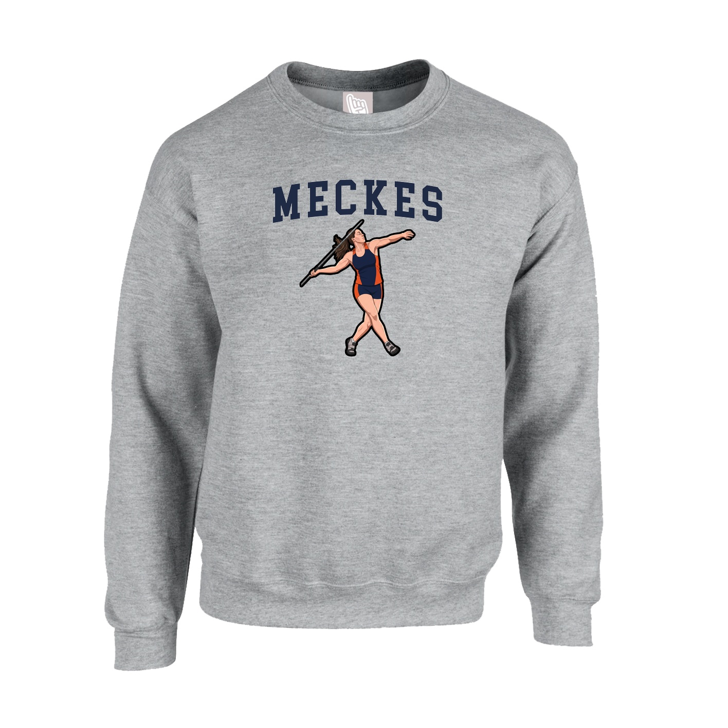 Fleece Crew — Shirsey in Grey