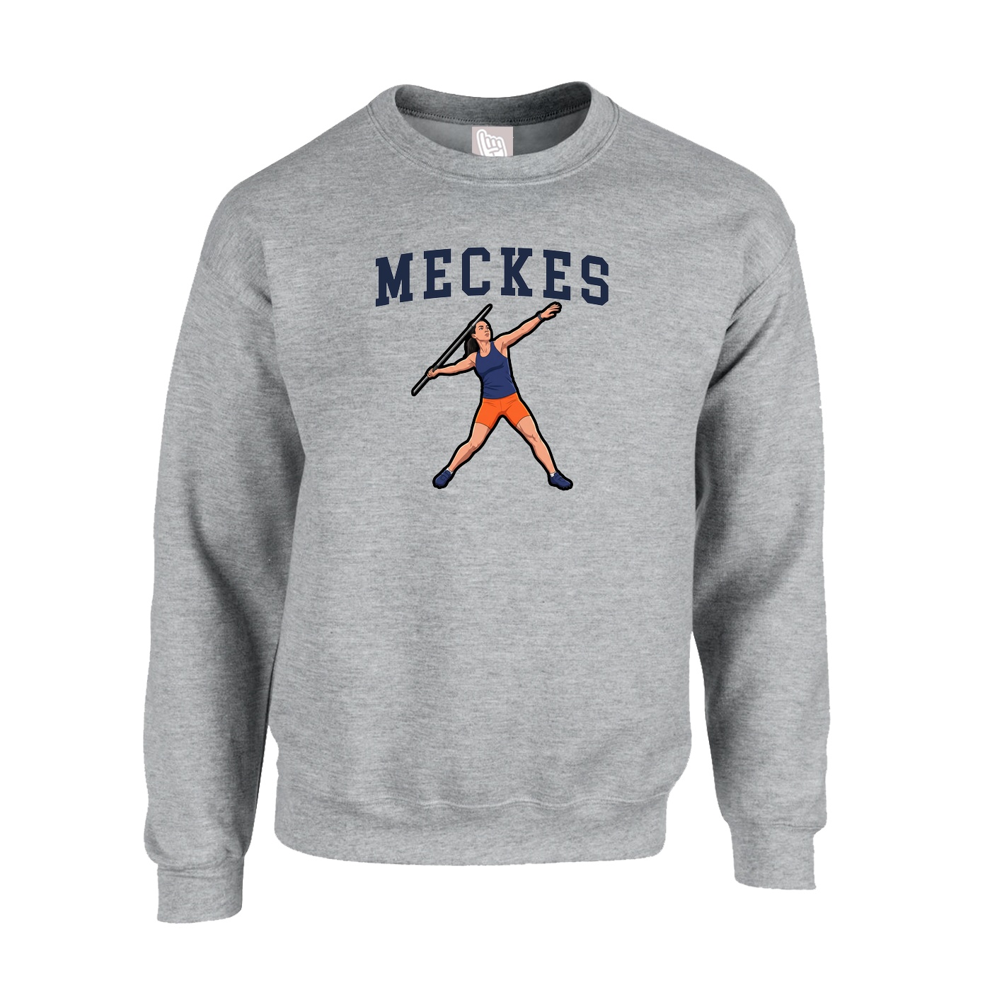 Fleece Crew — Shirsey in Grey