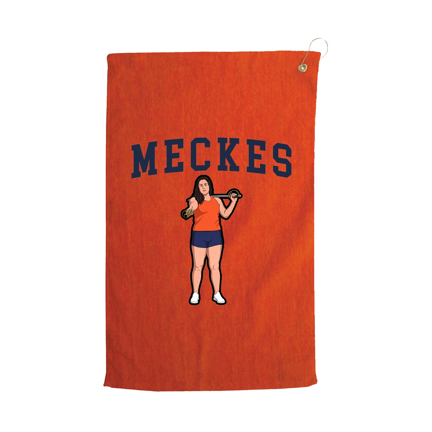 Golf Towel — Shirsey in Orange