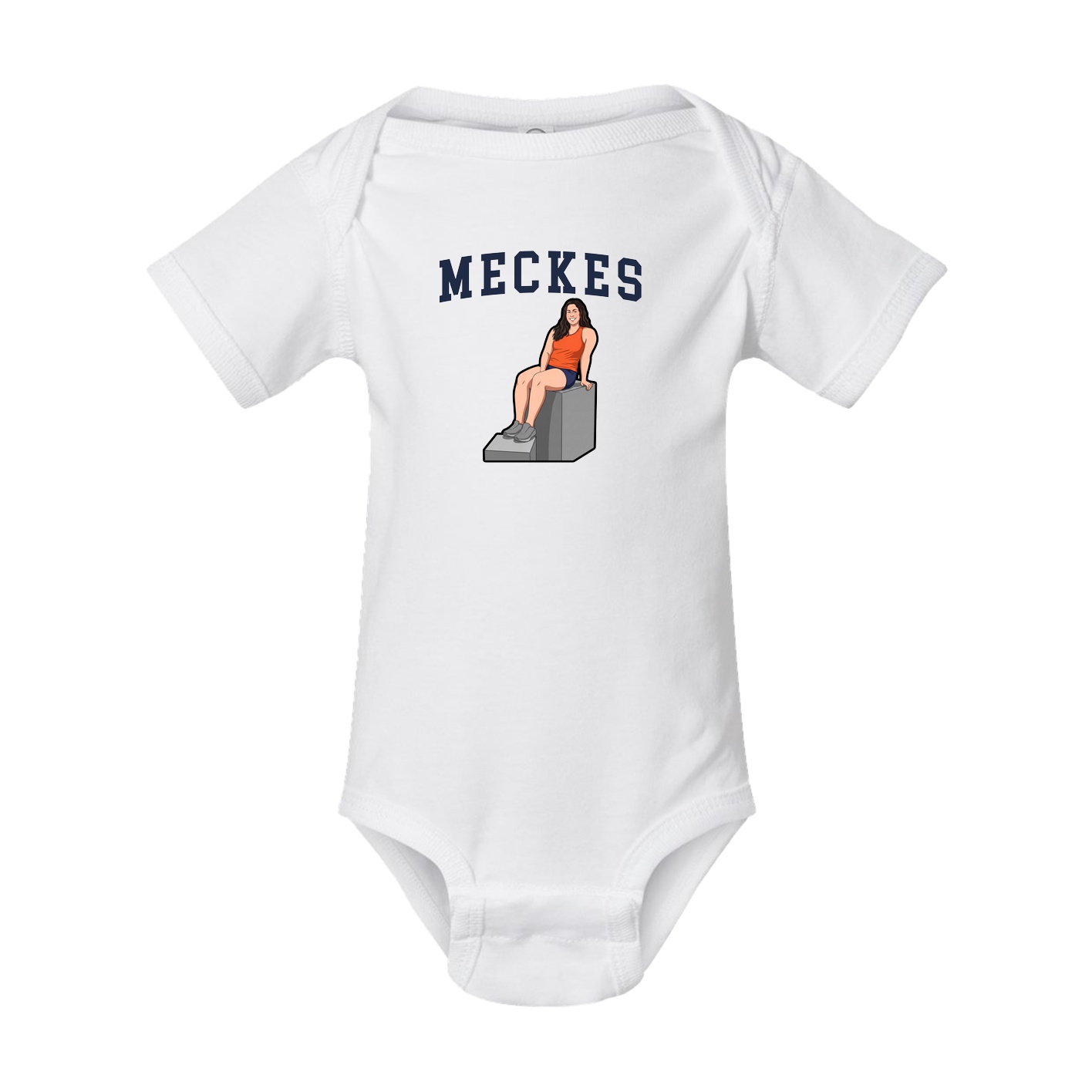Baby Onesie — Shirsey in White