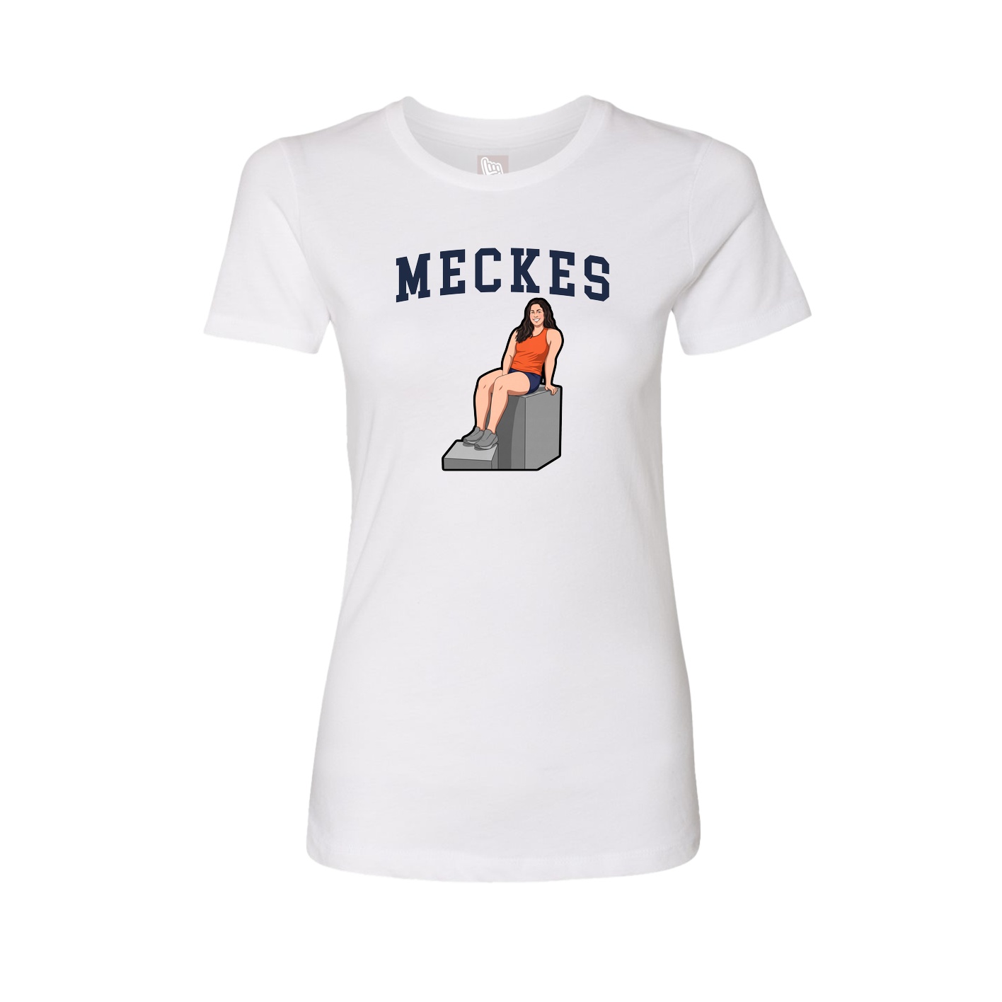 Fitted Women's Tee — Shirsey in White