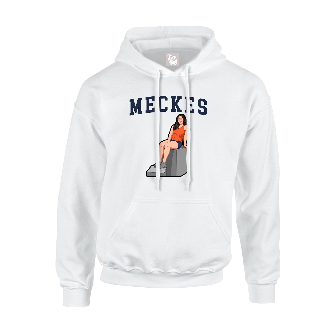 Hoodie — Shirsey in White