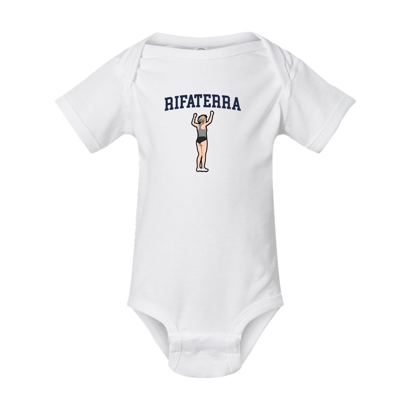 Baby Onesie — Shirsey in White