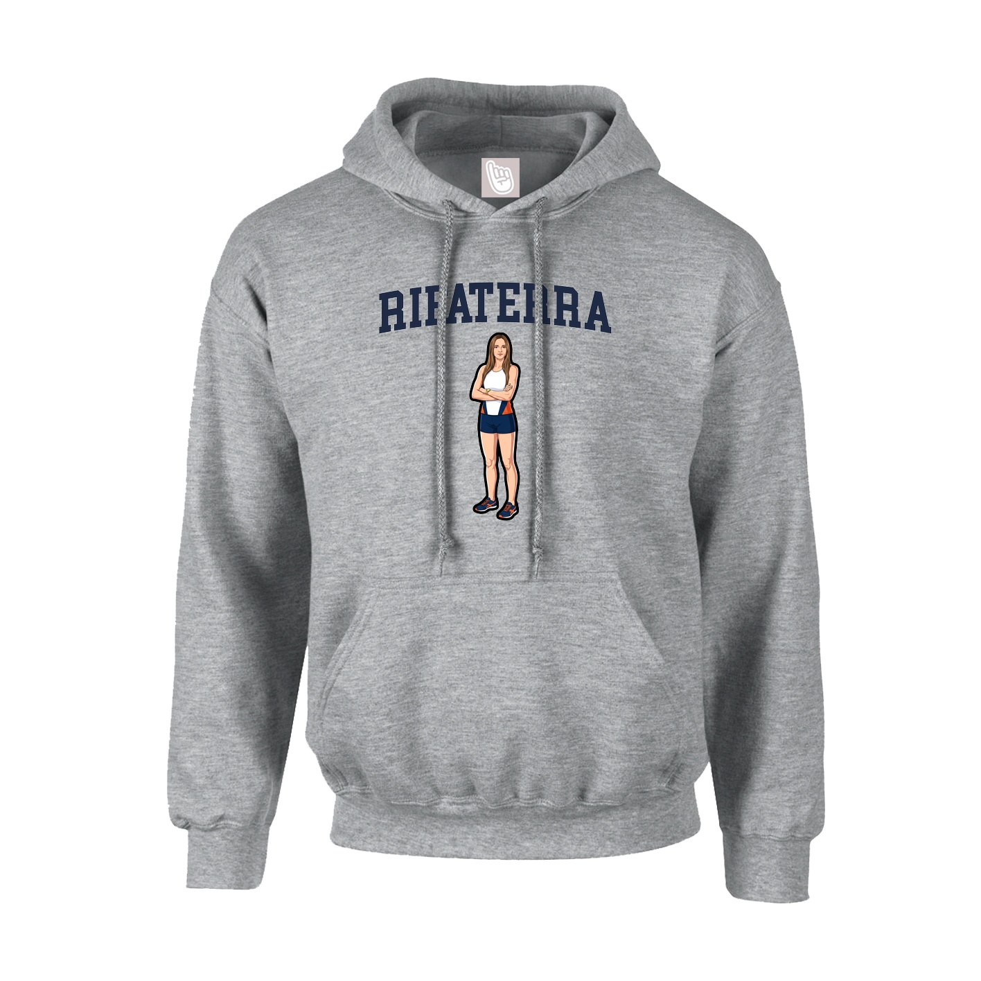 Youth Hoodie — Shirsey in Grey