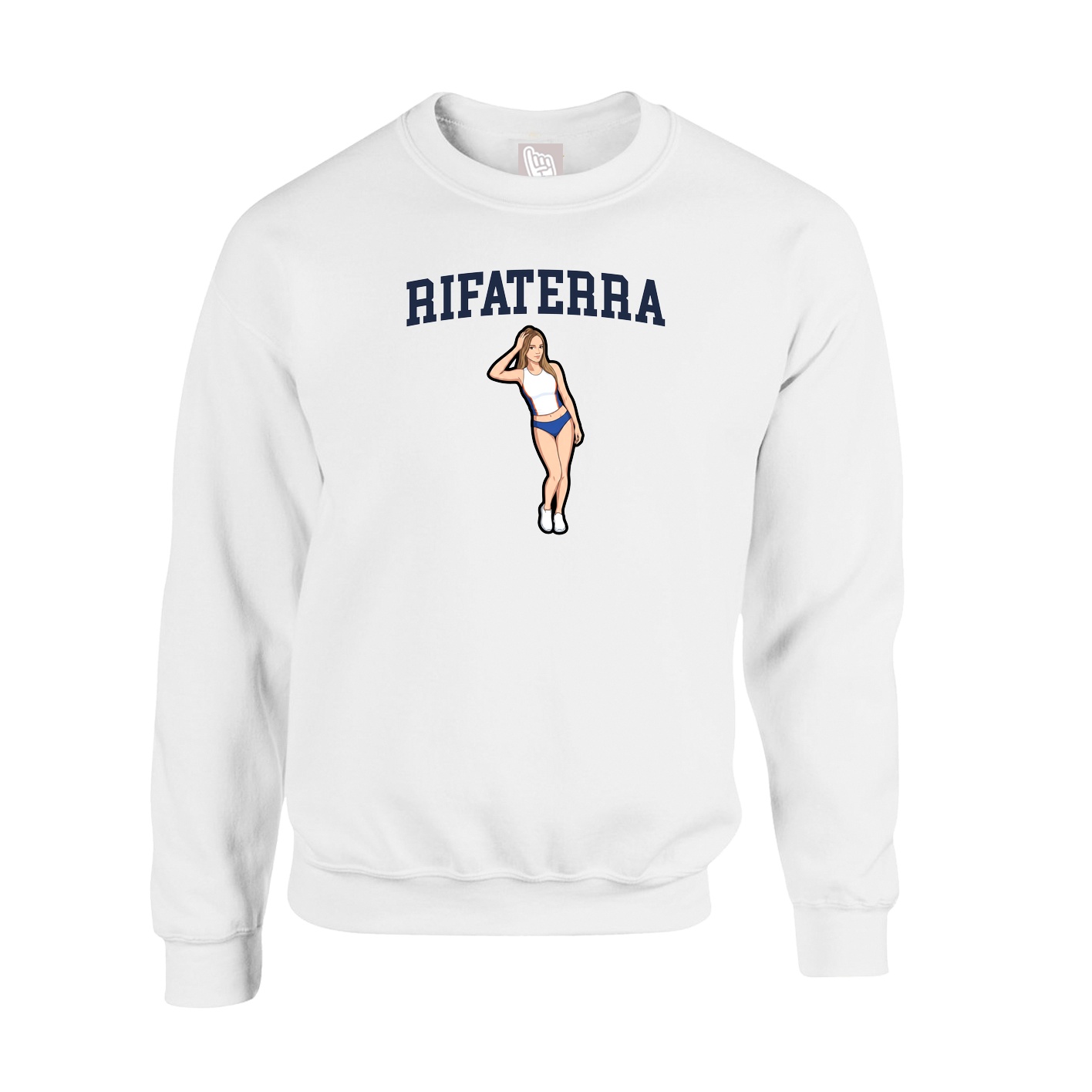 Fleece Crew — Shirsey in White