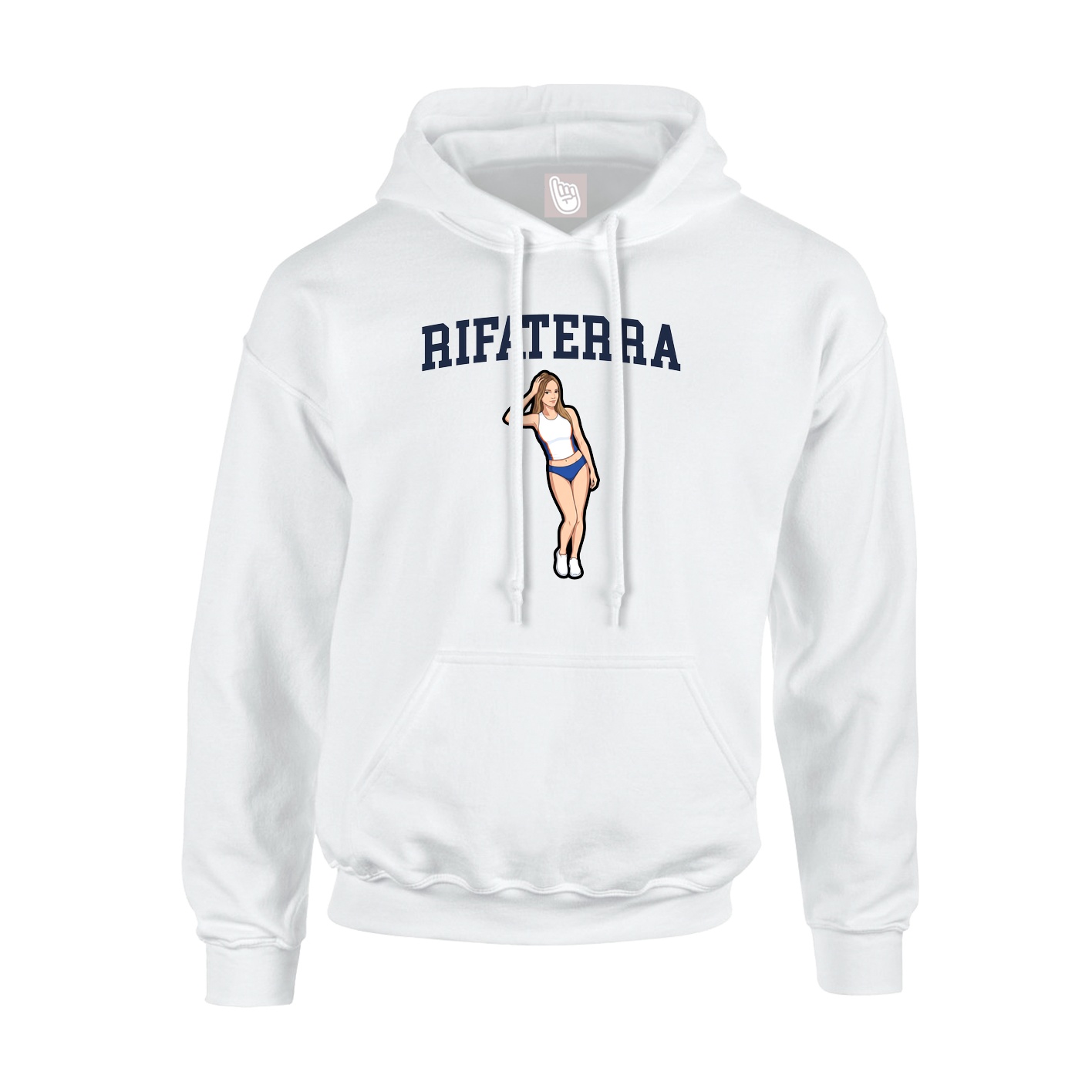Youth Hoodie — Shirsey in White