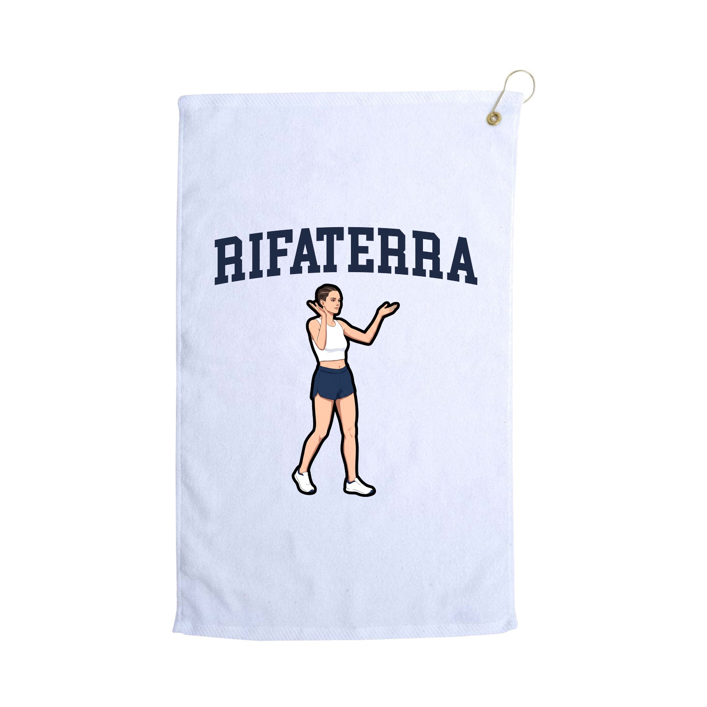 Golf Towel — Shirsey in White