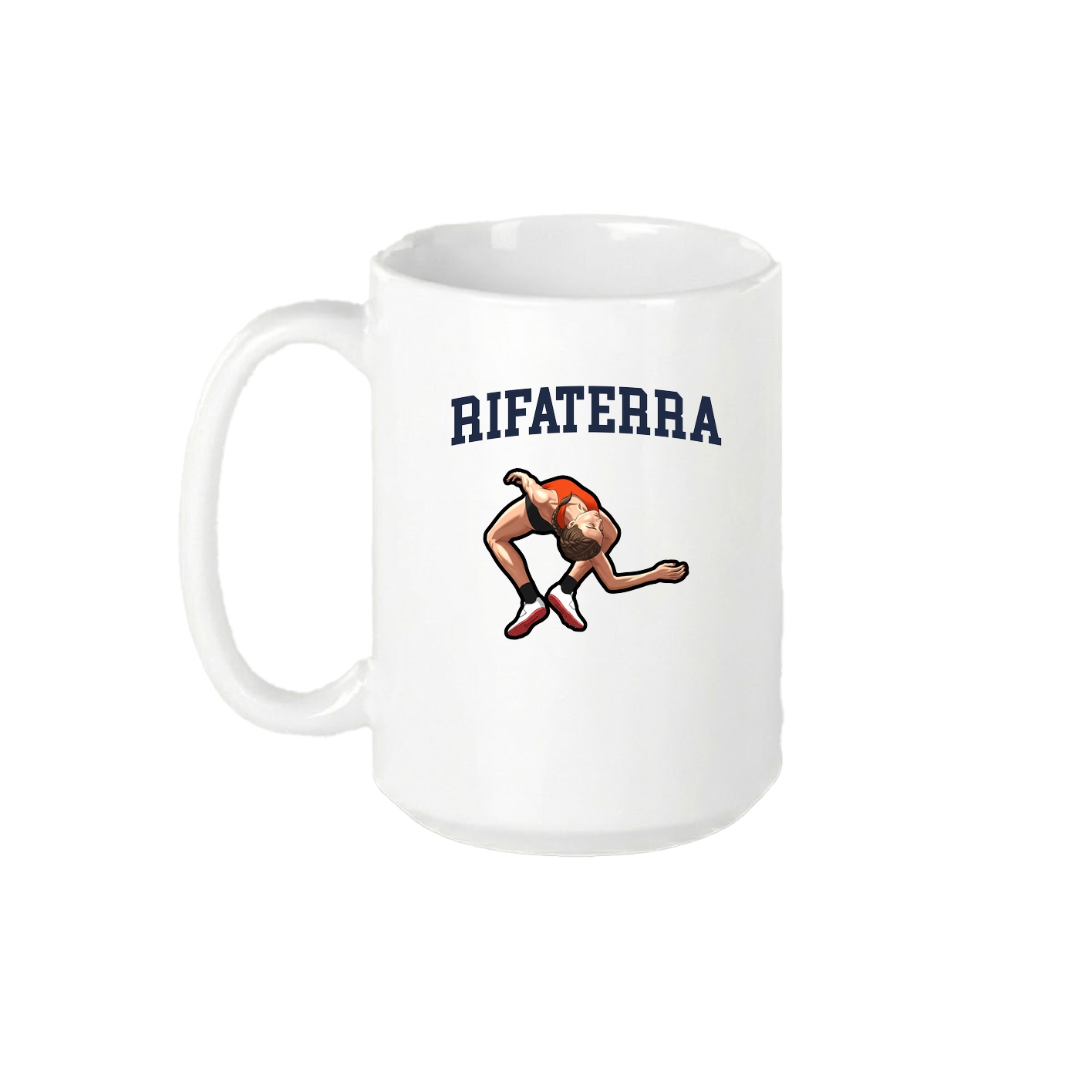15oz Coffee Mug — Shirsey in White