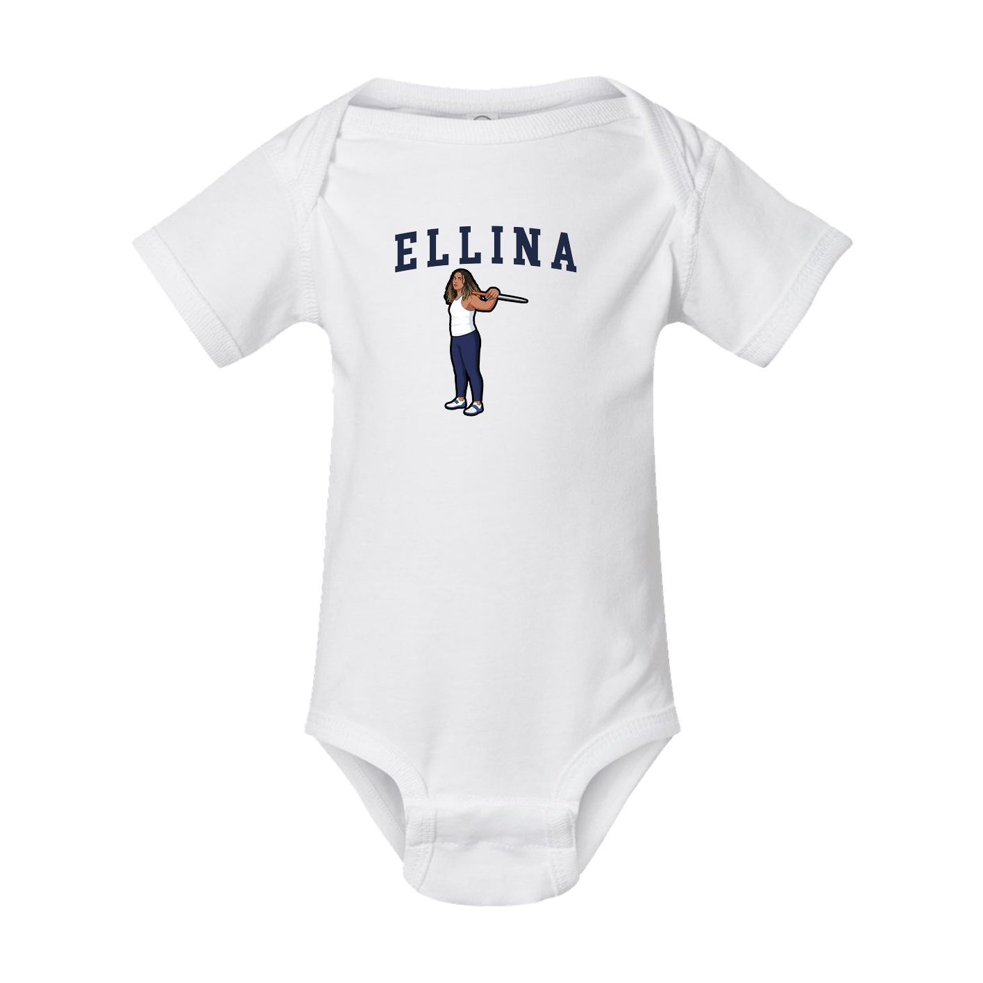 Baby Onesie — Shirsey in White