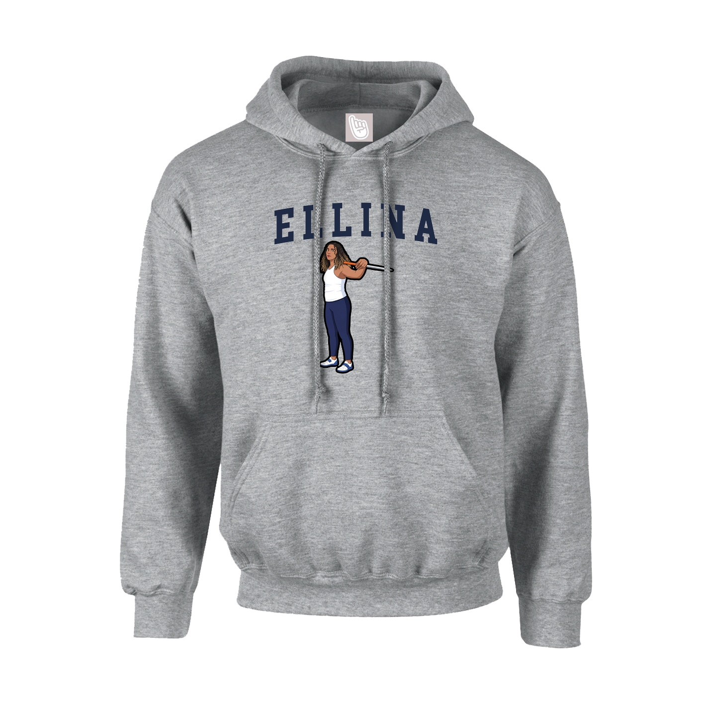 Hoodie — Shirsey in Grey