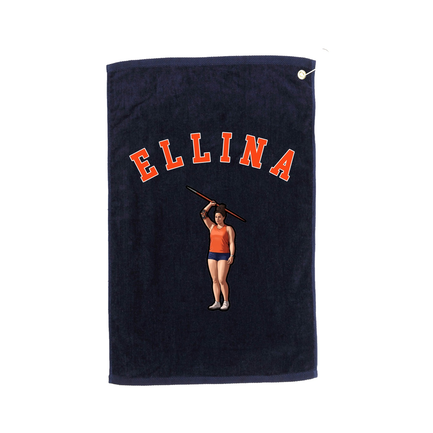 Golf Towel — Shirsey Arch in Navy