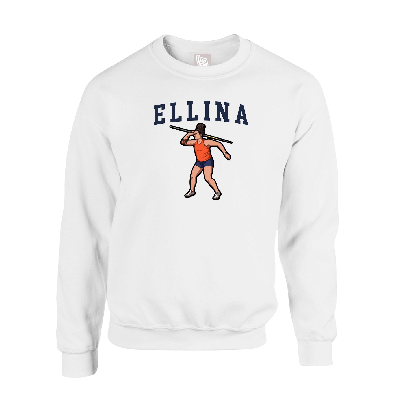 Fleece Crew — Shirsey in White