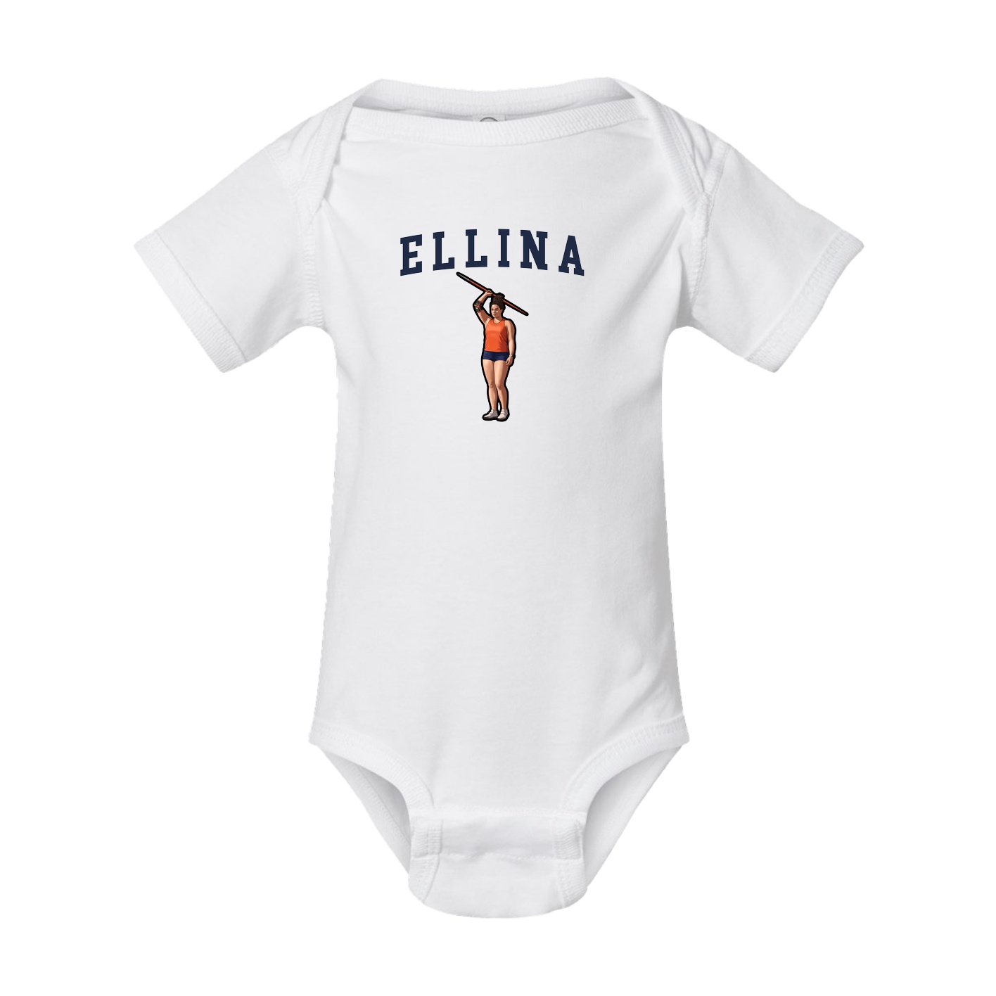 Baby Onesie — Shirsey in White