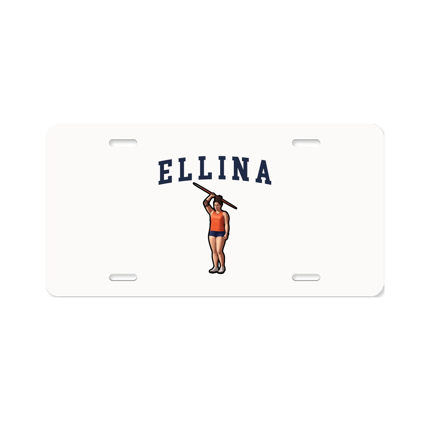 License Plate — Shirsey in Classic