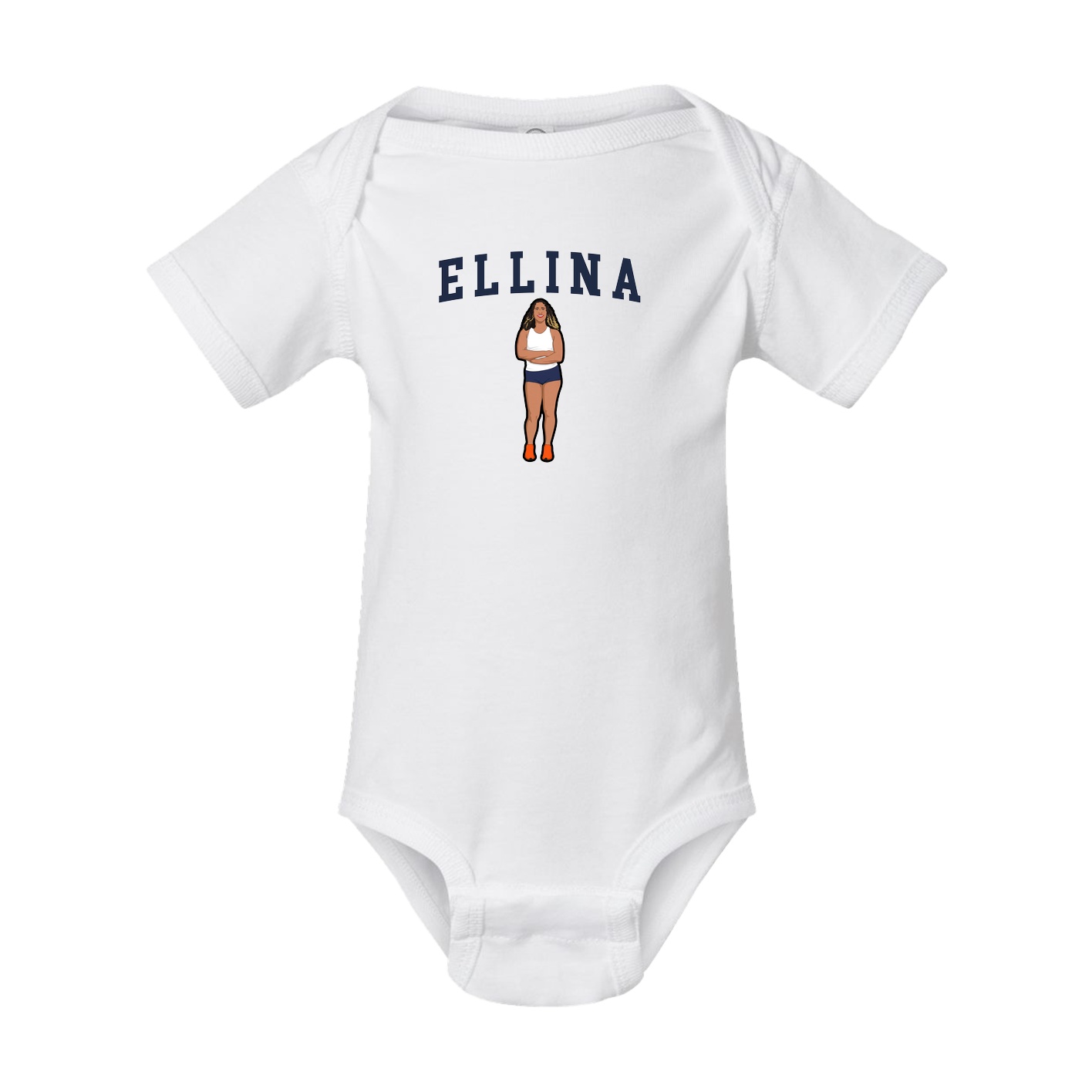 Baby Onesie — Shirsey in White
