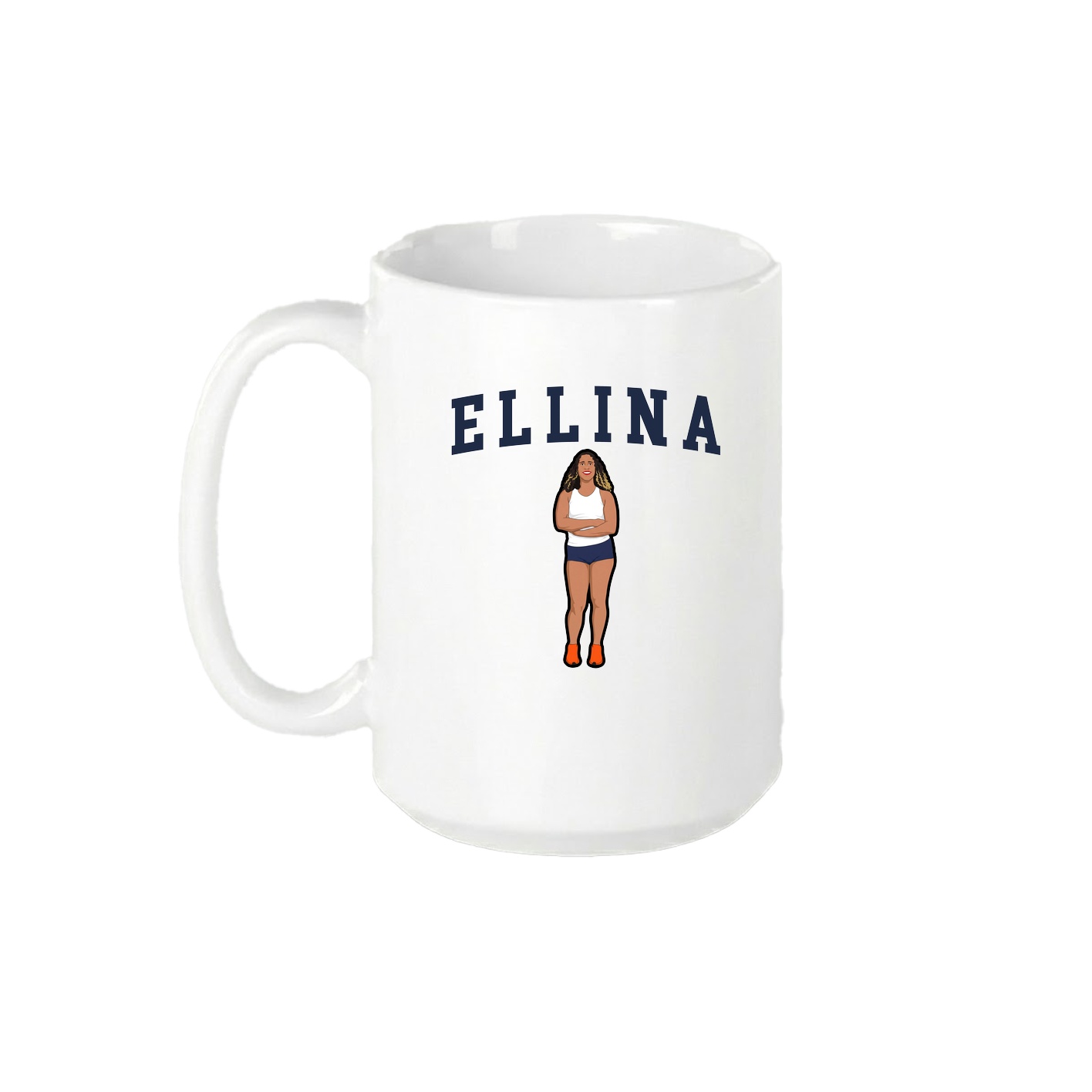 15oz Coffee Mug — Shirsey in White