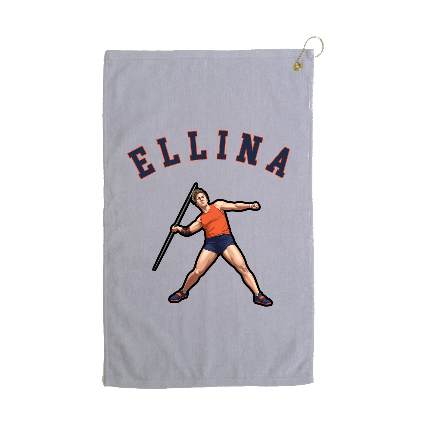 Golf Towel — Shirsey Arch in Grey
