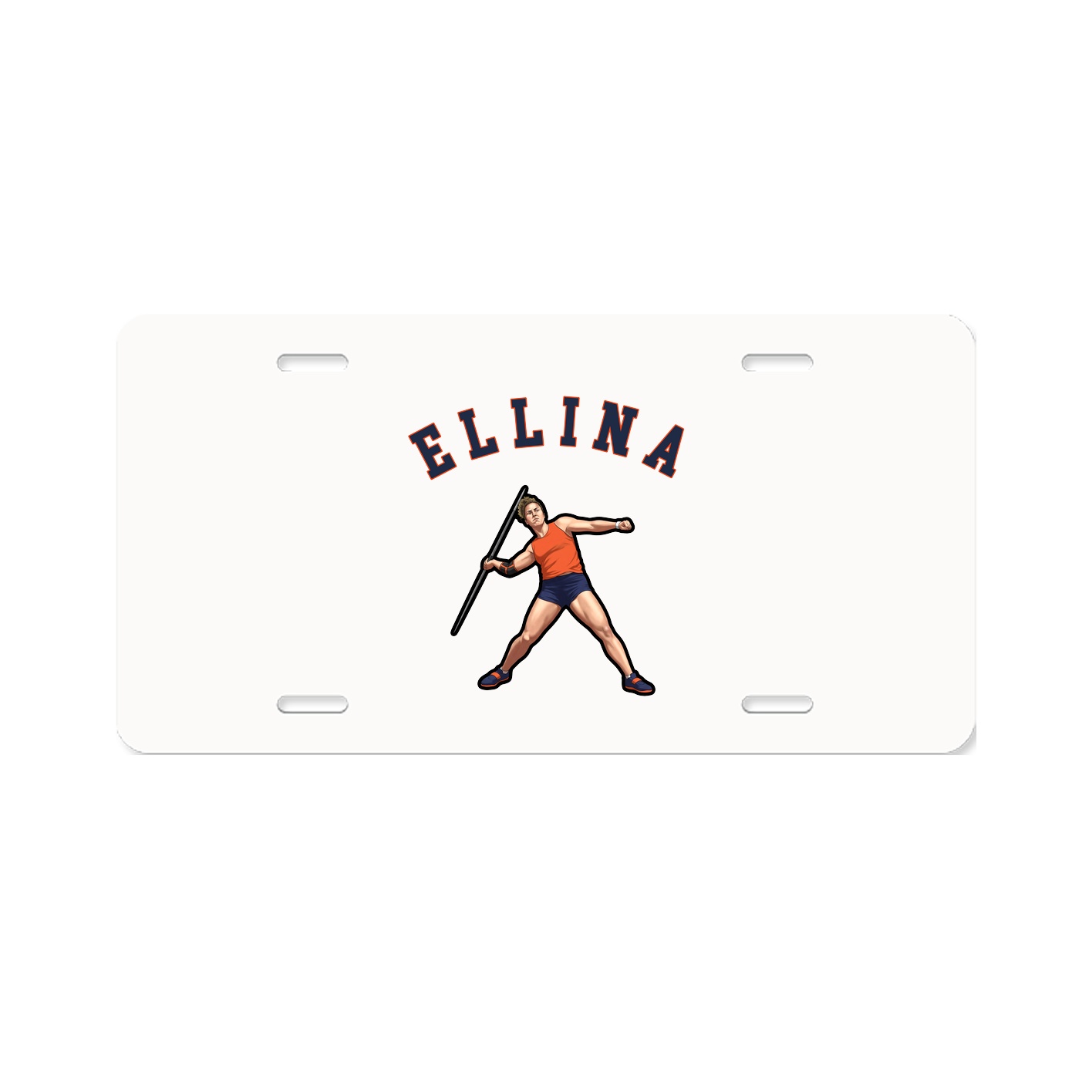 License Plate — Shirsey Arch in Classic