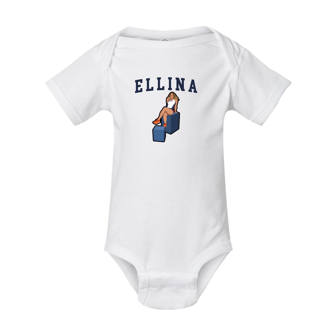 Baby Onesie — Shirsey in White
