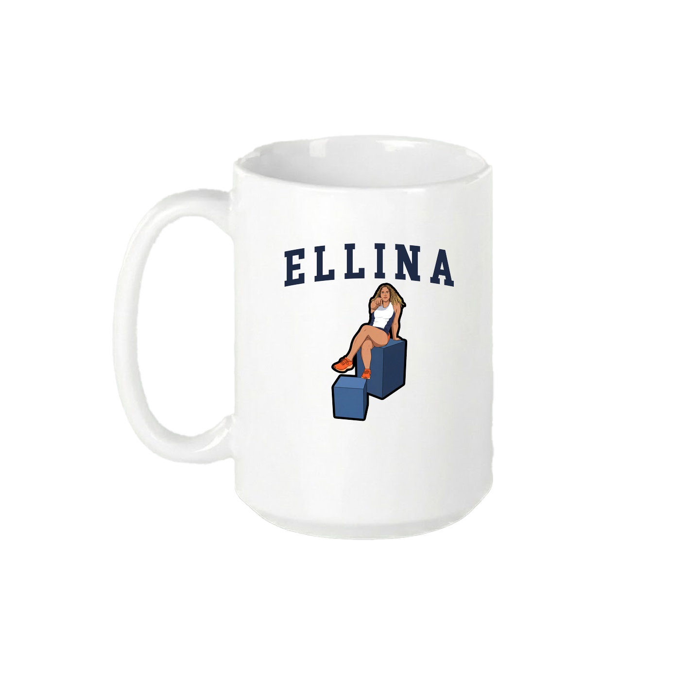 15oz Coffee Mug — Shirsey in White