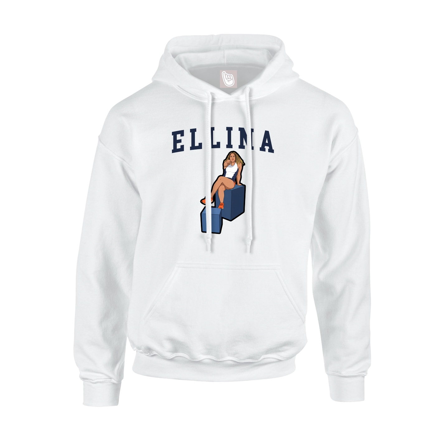 Youth Hoodie — Shirsey in White