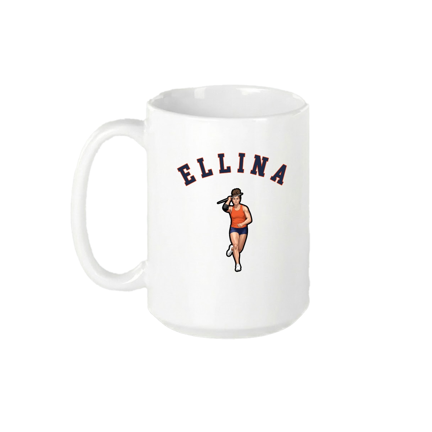 15oz Coffee Mug — Shirsey Arch in White
