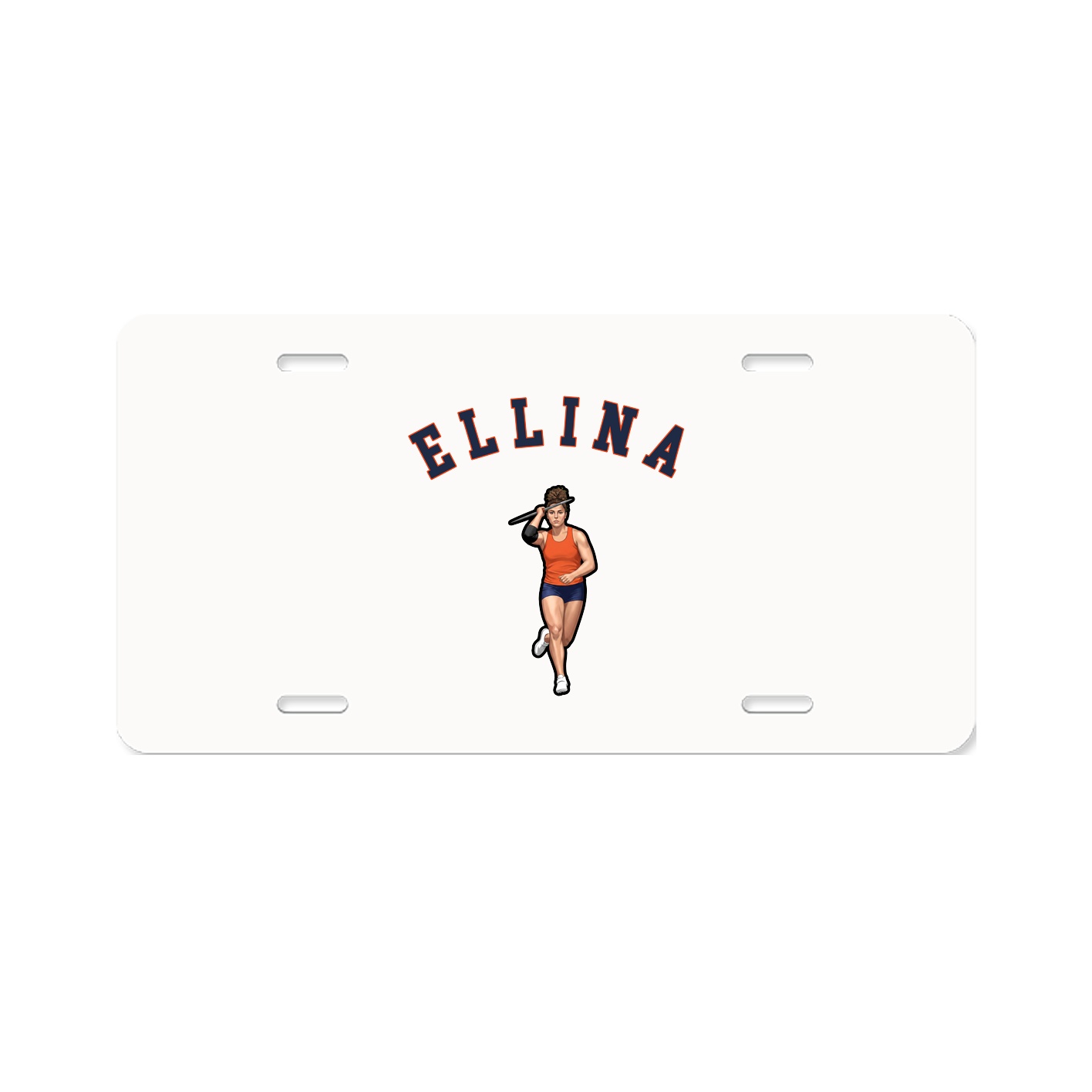 License Plate — Shirsey Arch in Classic