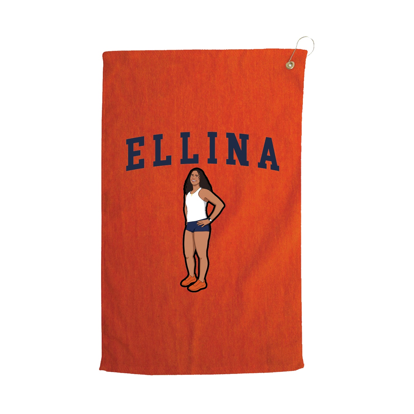 Golf Towel — Shirsey in Orange