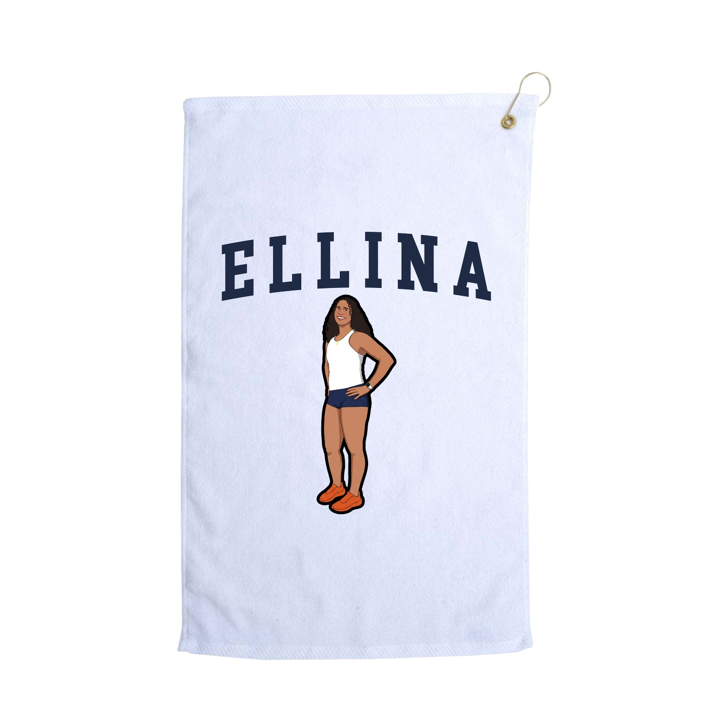 Golf Towel — Shirsey in White