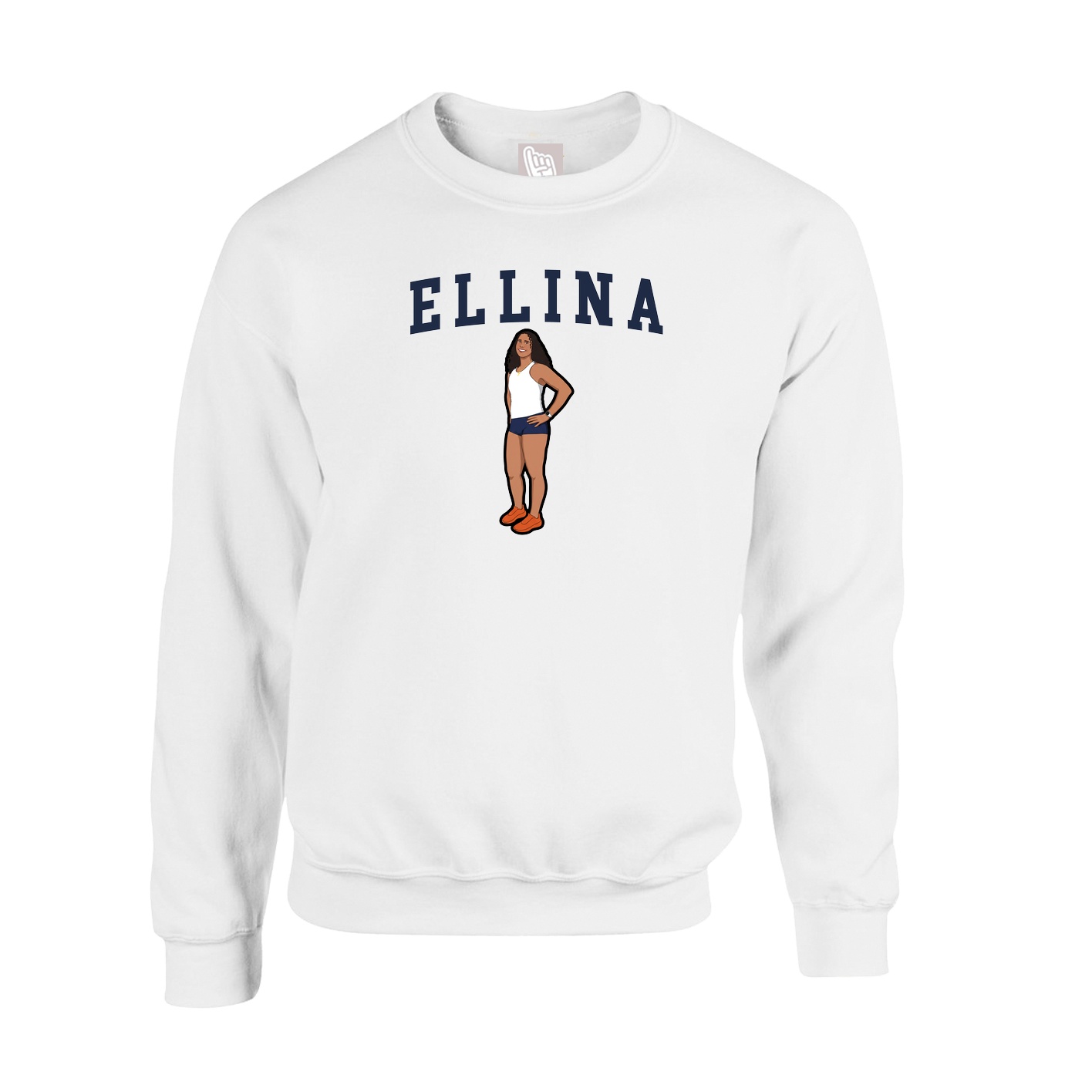 Fleece Crew — Shirsey in White