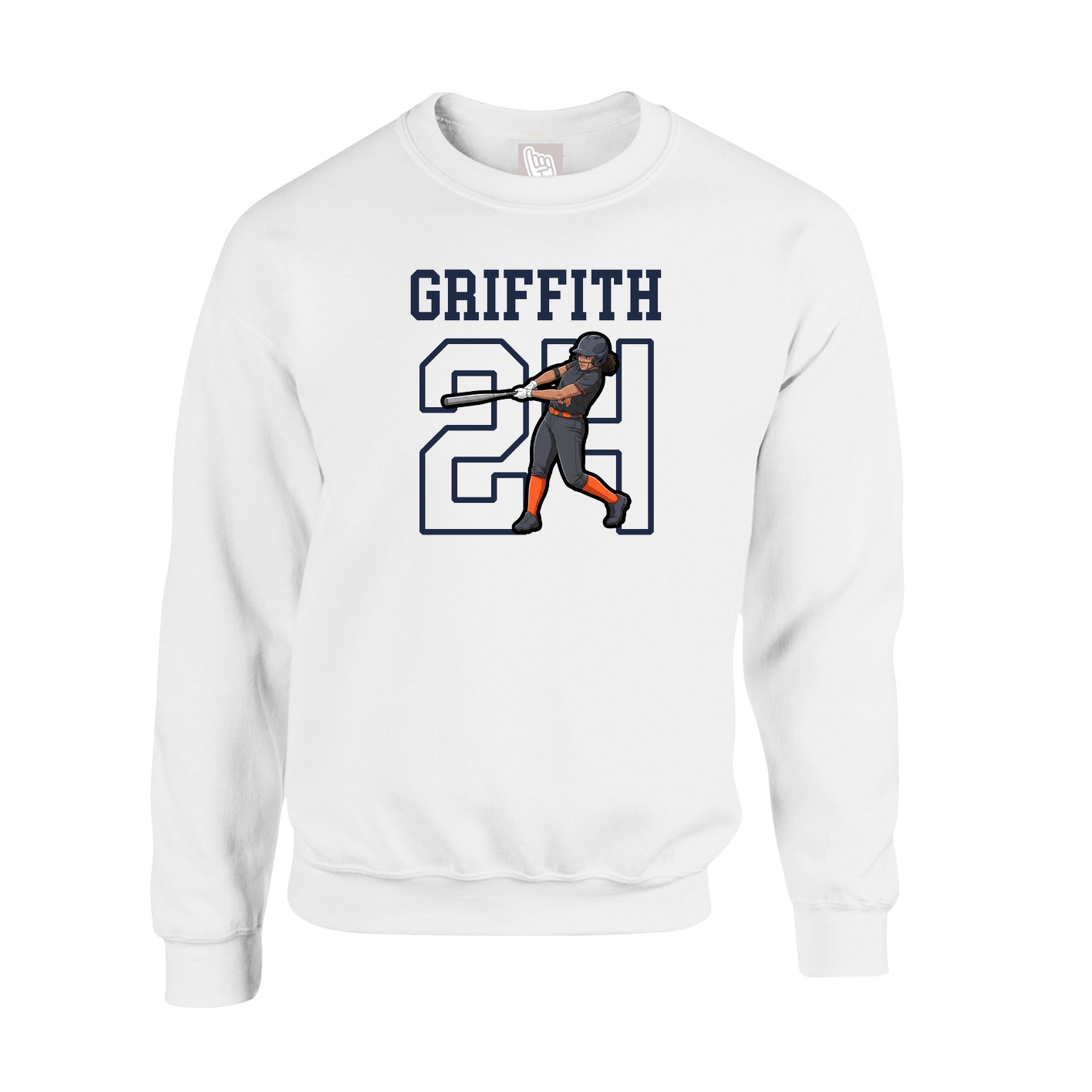 Fleece Crew — Shirsey in White