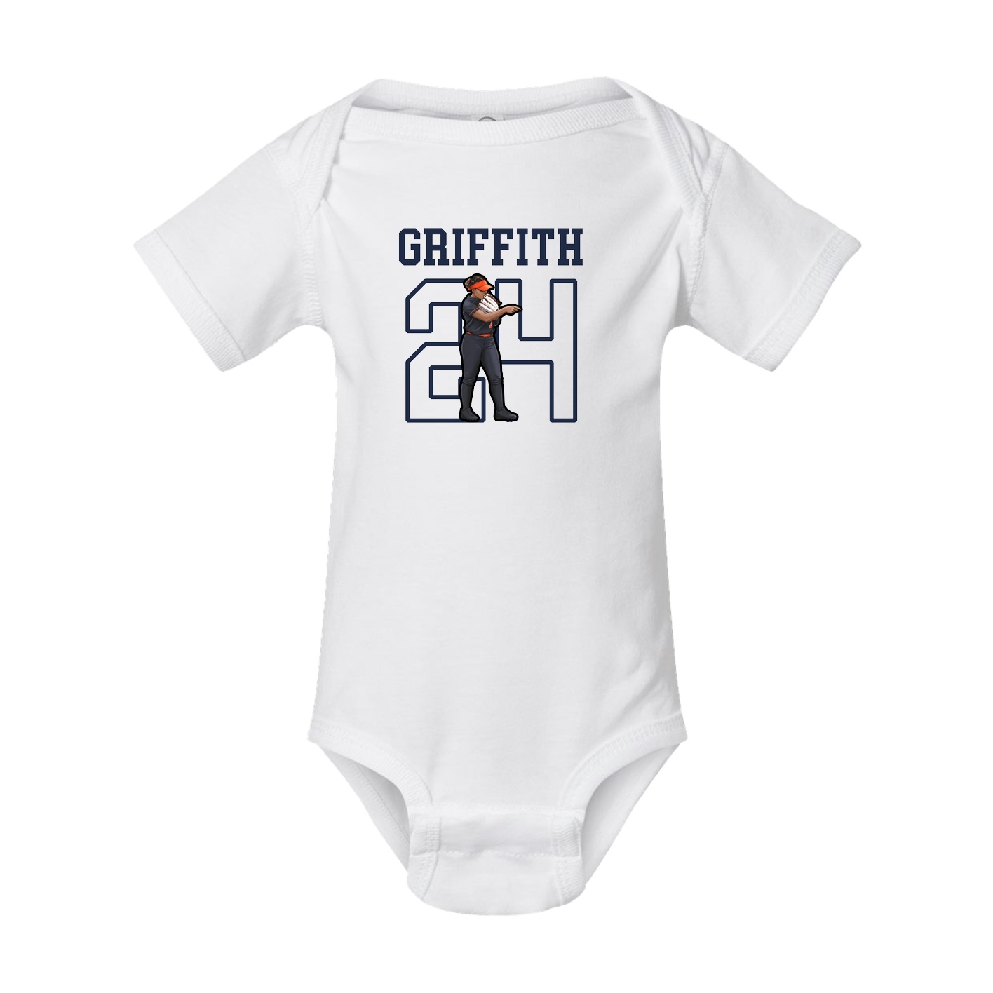 Baby Onesie — Shirsey in White