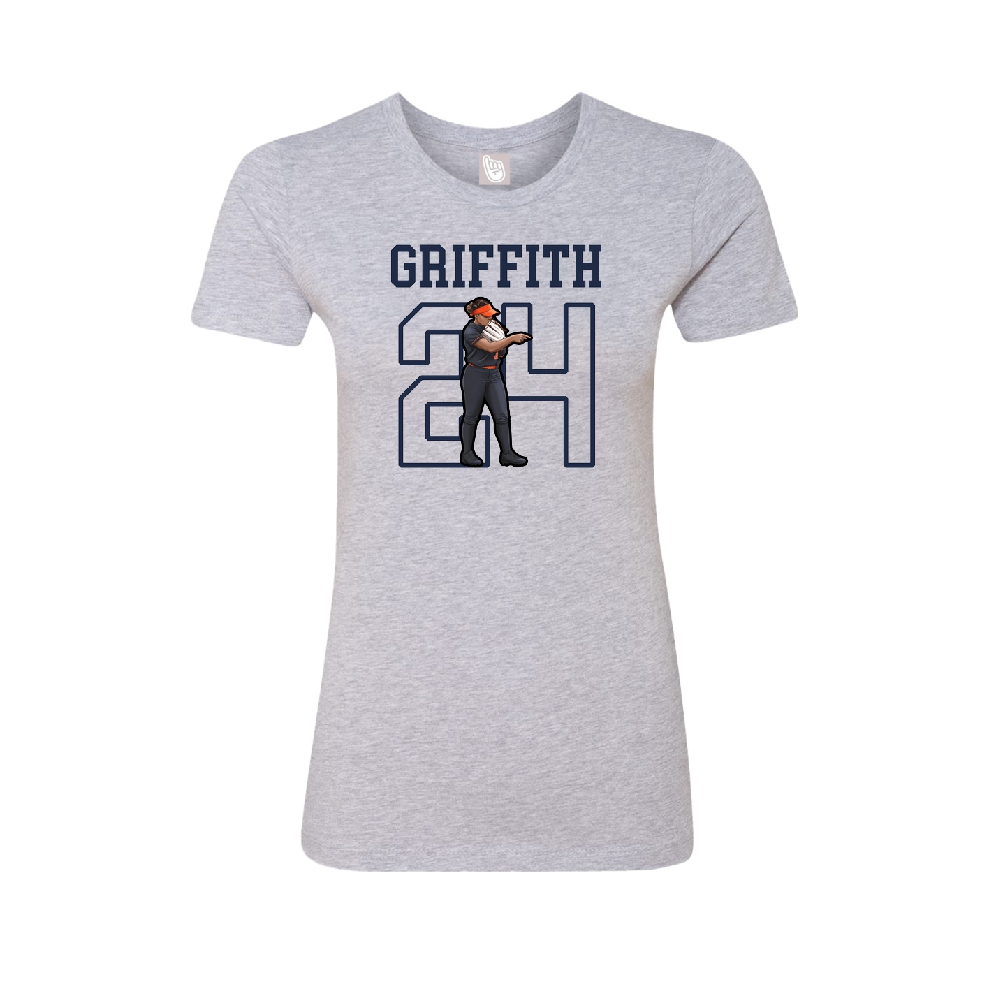 Womens Tee — Shirsey in Grey