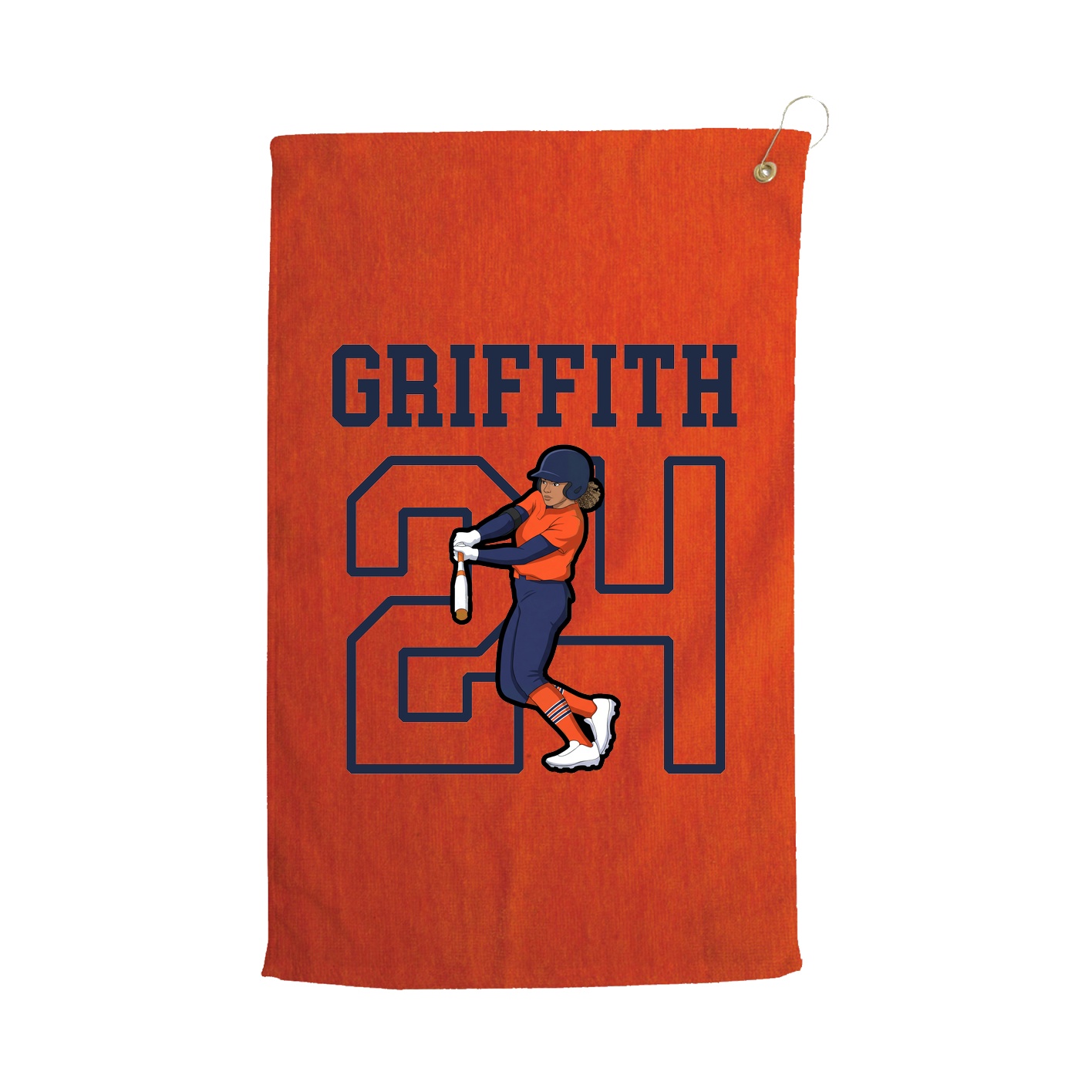 Golf Towel — Shirsey in Orange
