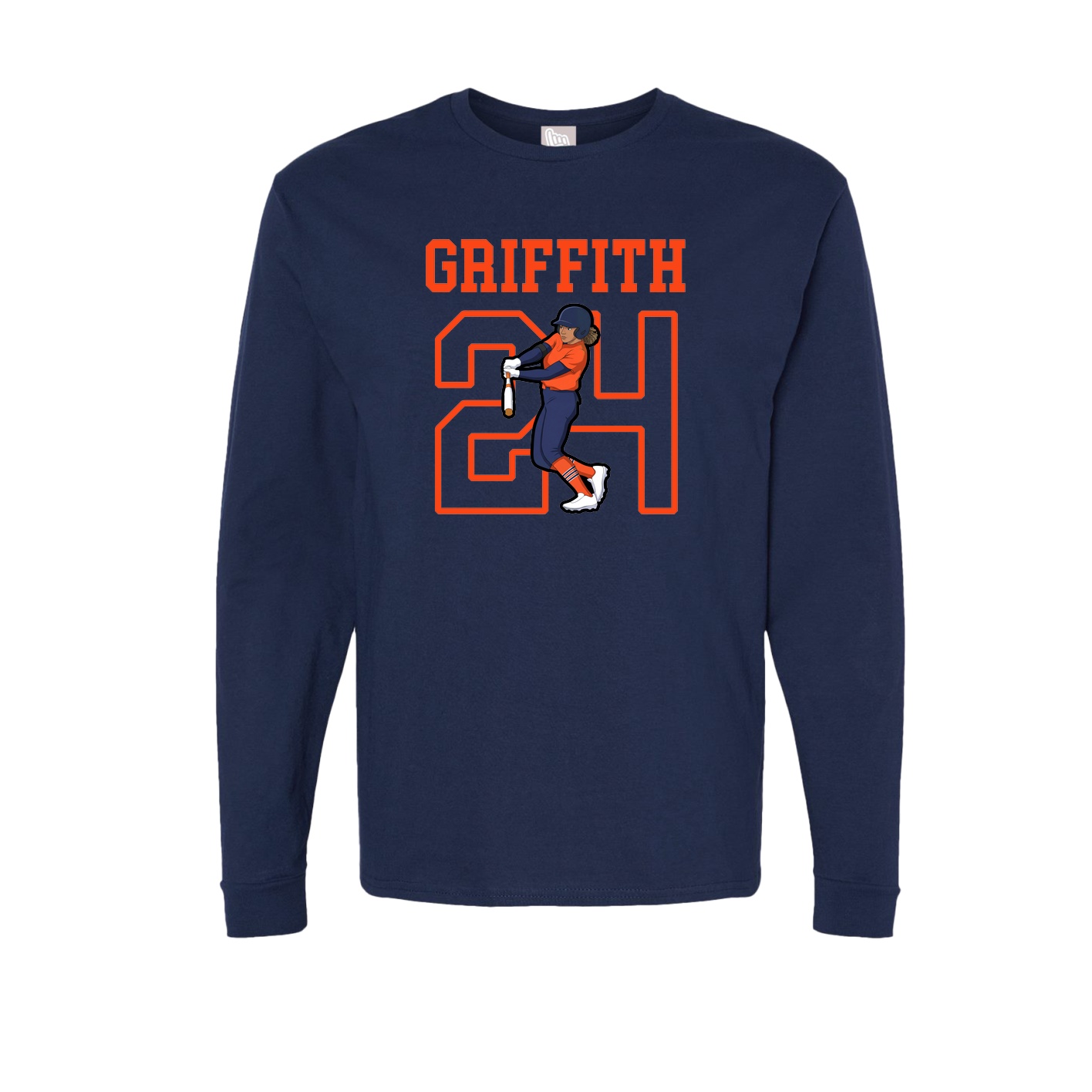 Long Sleeve Tee — Shirsey in Navy