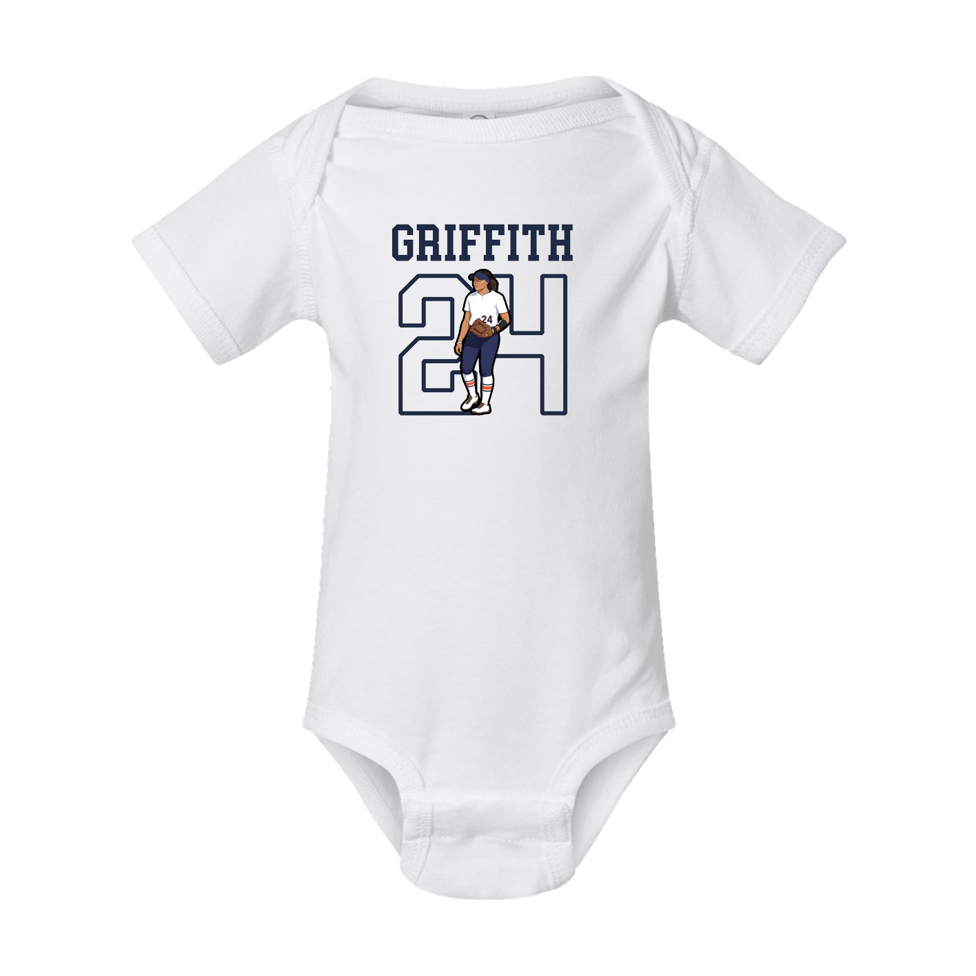 Baby Onesie — Shirsey in White