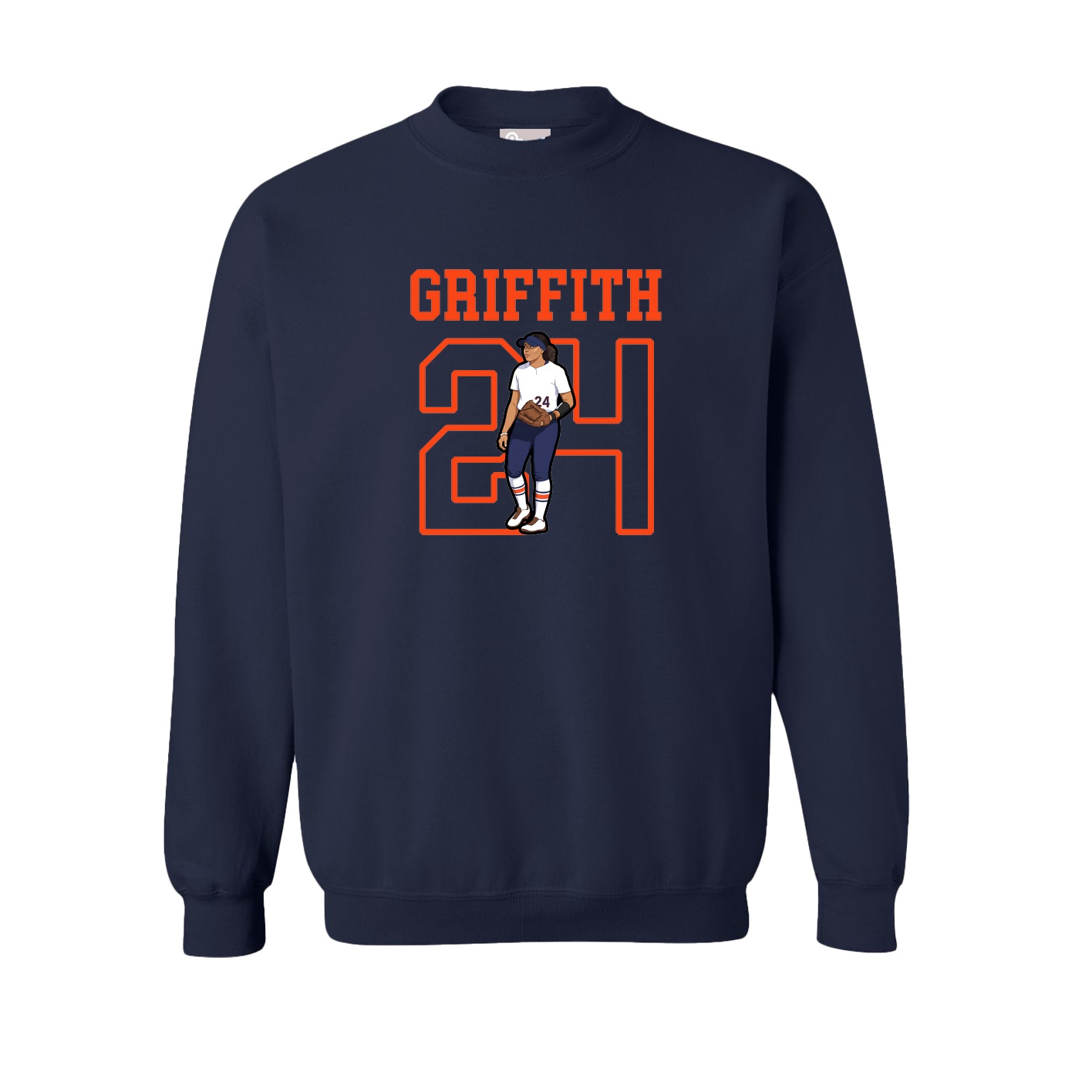Fleece Crew — Shirsey in Navy