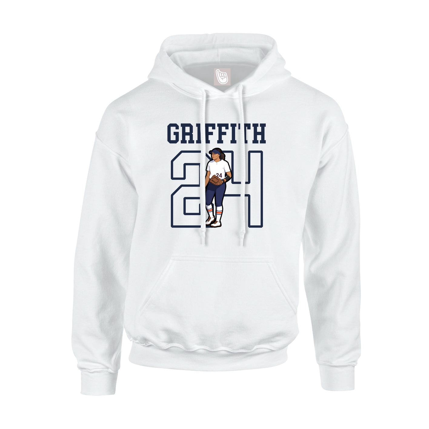 Youth Hoodie — Shirsey in White